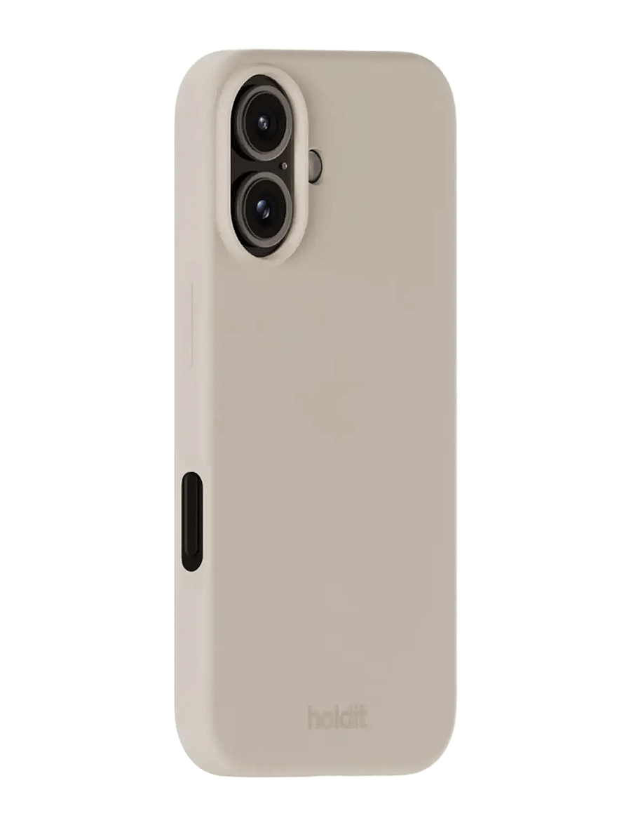 Holdit - Silicone Case iPhone 16 - telefonide ümbrised - light beige - 1