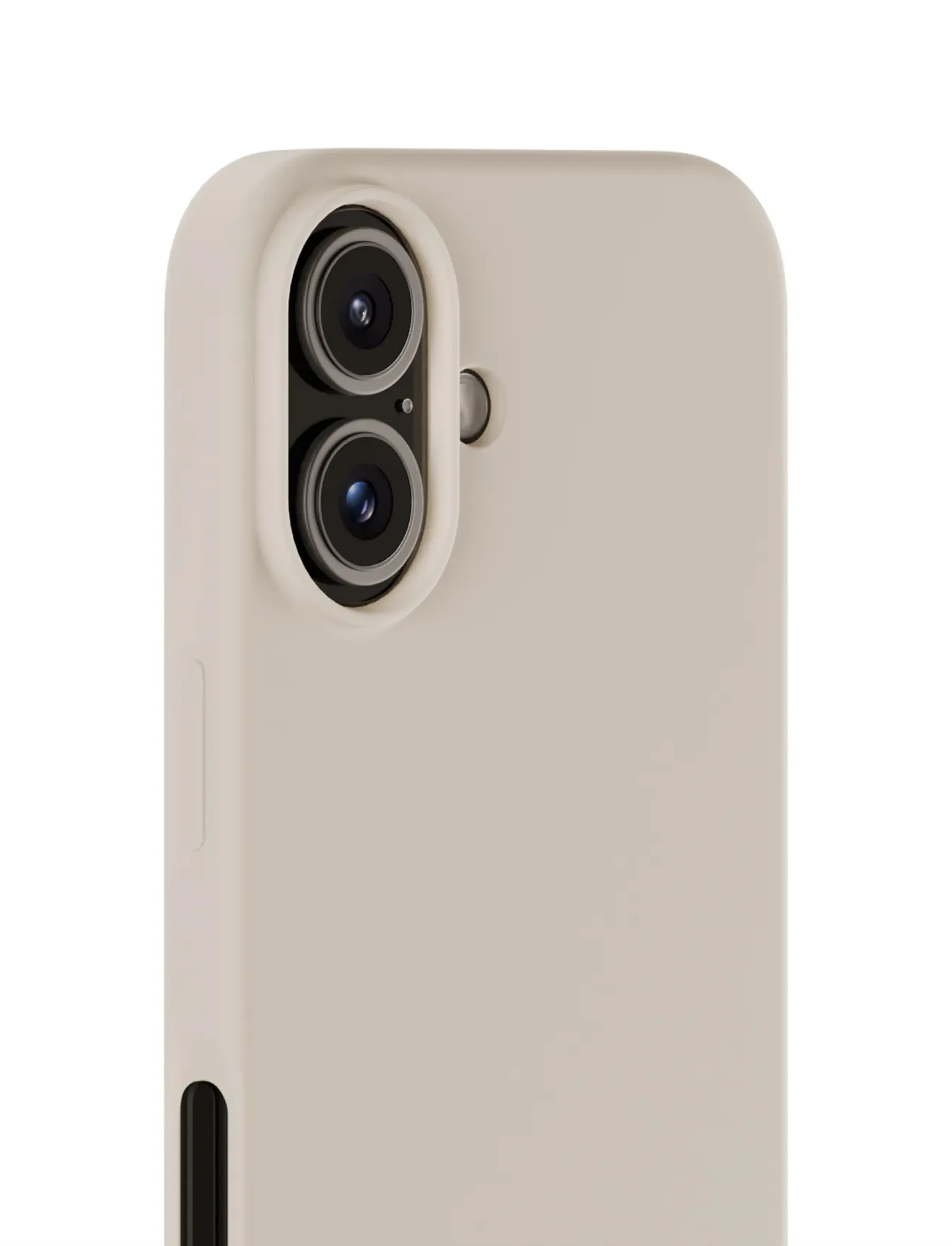 Holdit - Silicone Case iPhone 16 - telefonide ümbrised - light beige - 3