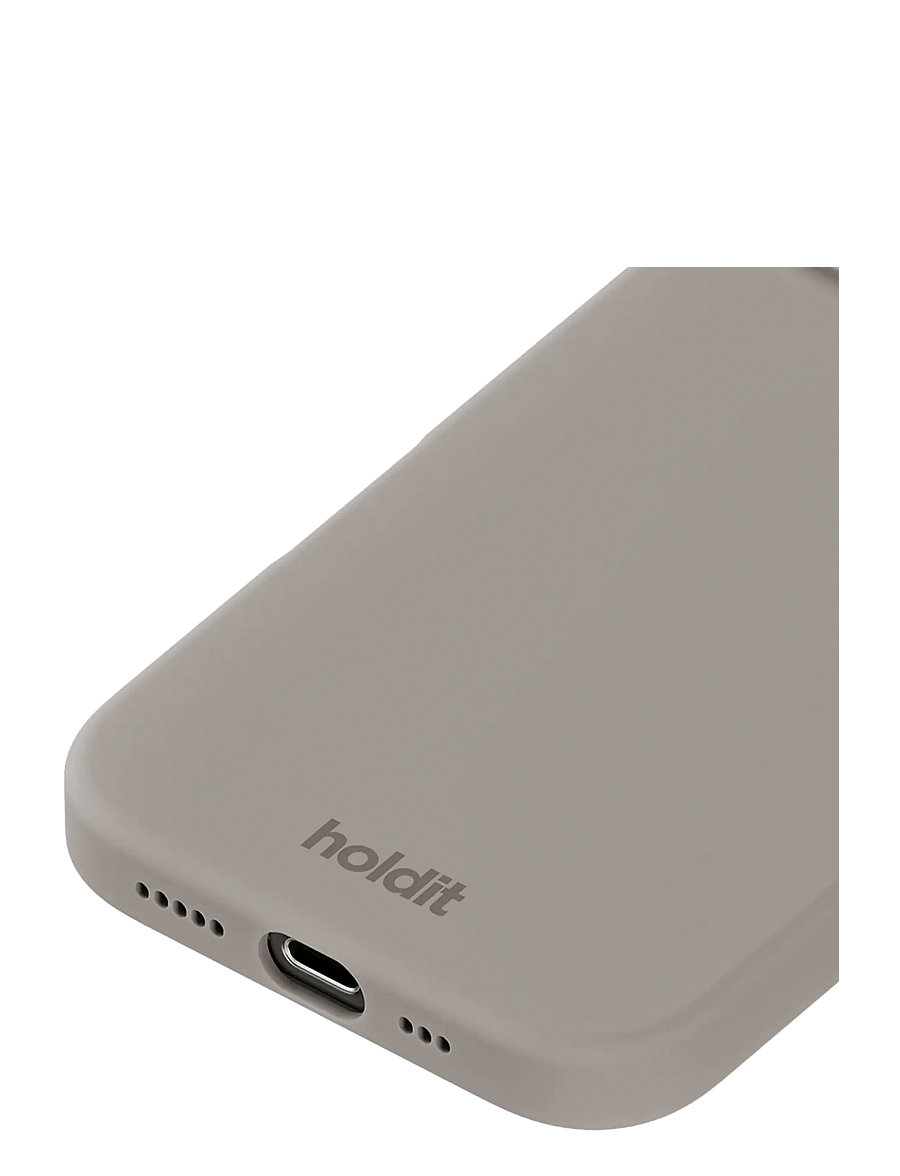 Holdit - Silicone Case iPhone 16 Pro - telefonide ümbrised - taupe - 2