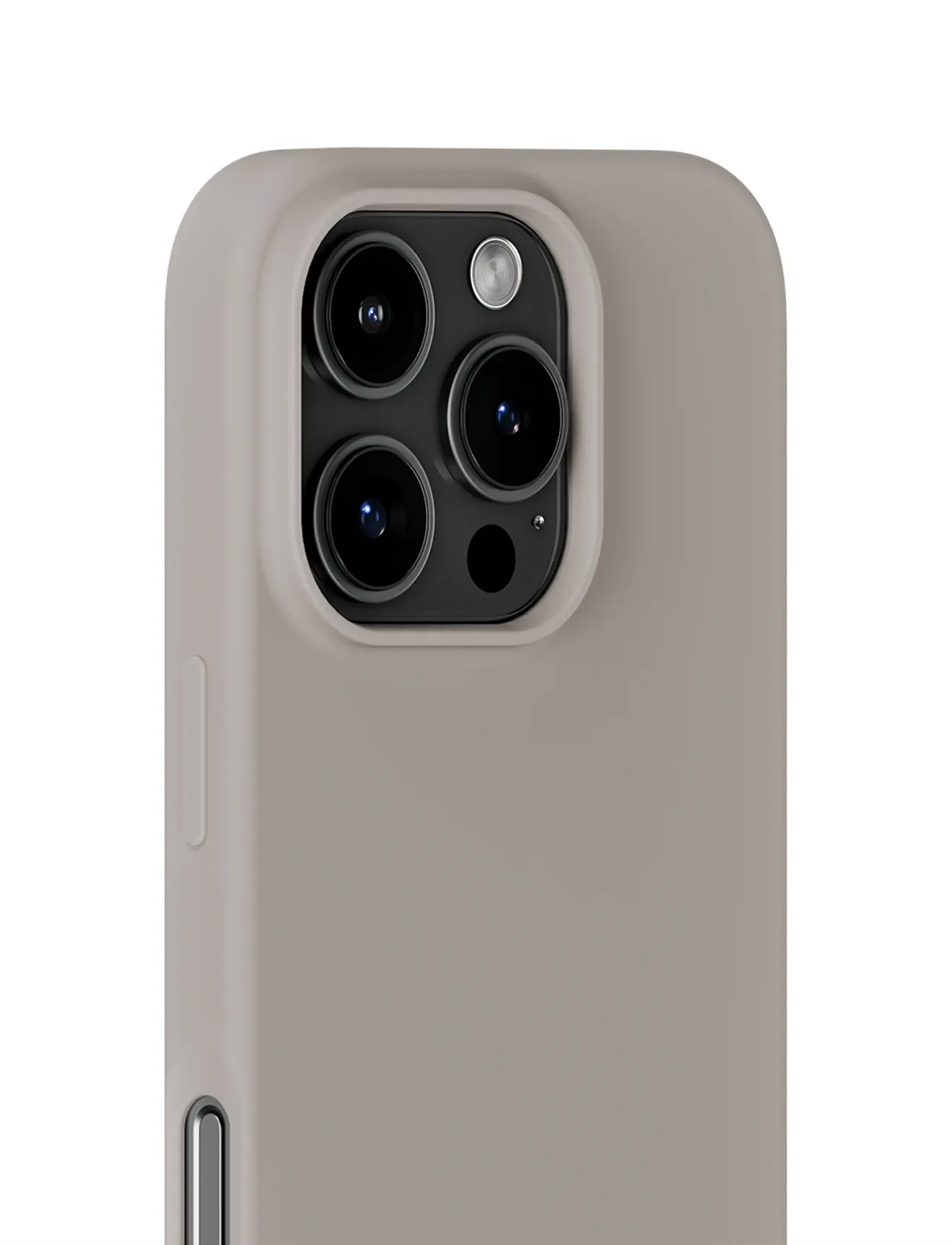 Holdit - Silicone Case iPhone 16 Pro - telefonide ümbrised - taupe - 3
