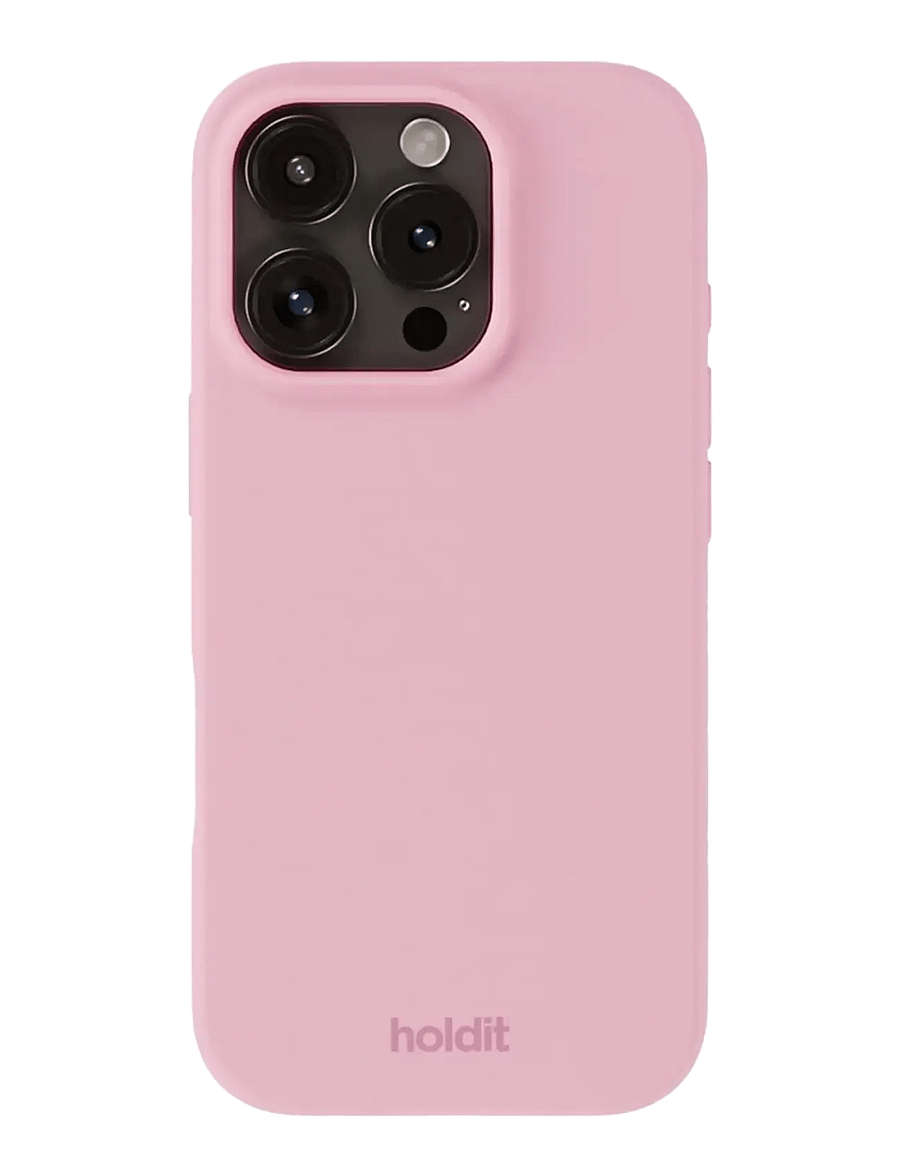 Holdit - Silicone Case iPhone 16 Pro - telefonide ümbrised - pink - 0