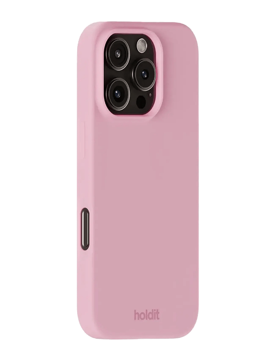 Holdit - Silicone Case iPhone 16 Pro - telefonide ümbrised - pink - 1
