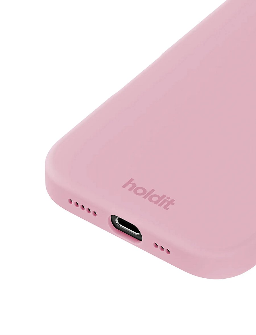 Holdit - Silicone Case iPhone 16 Pro - telefonide ümbrised - pink - 3
