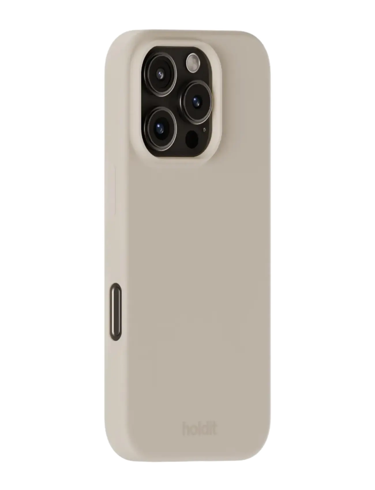 Holdit - Silicone Case iPhone 16 Pro - telefonide ümbrised - light beige - 1