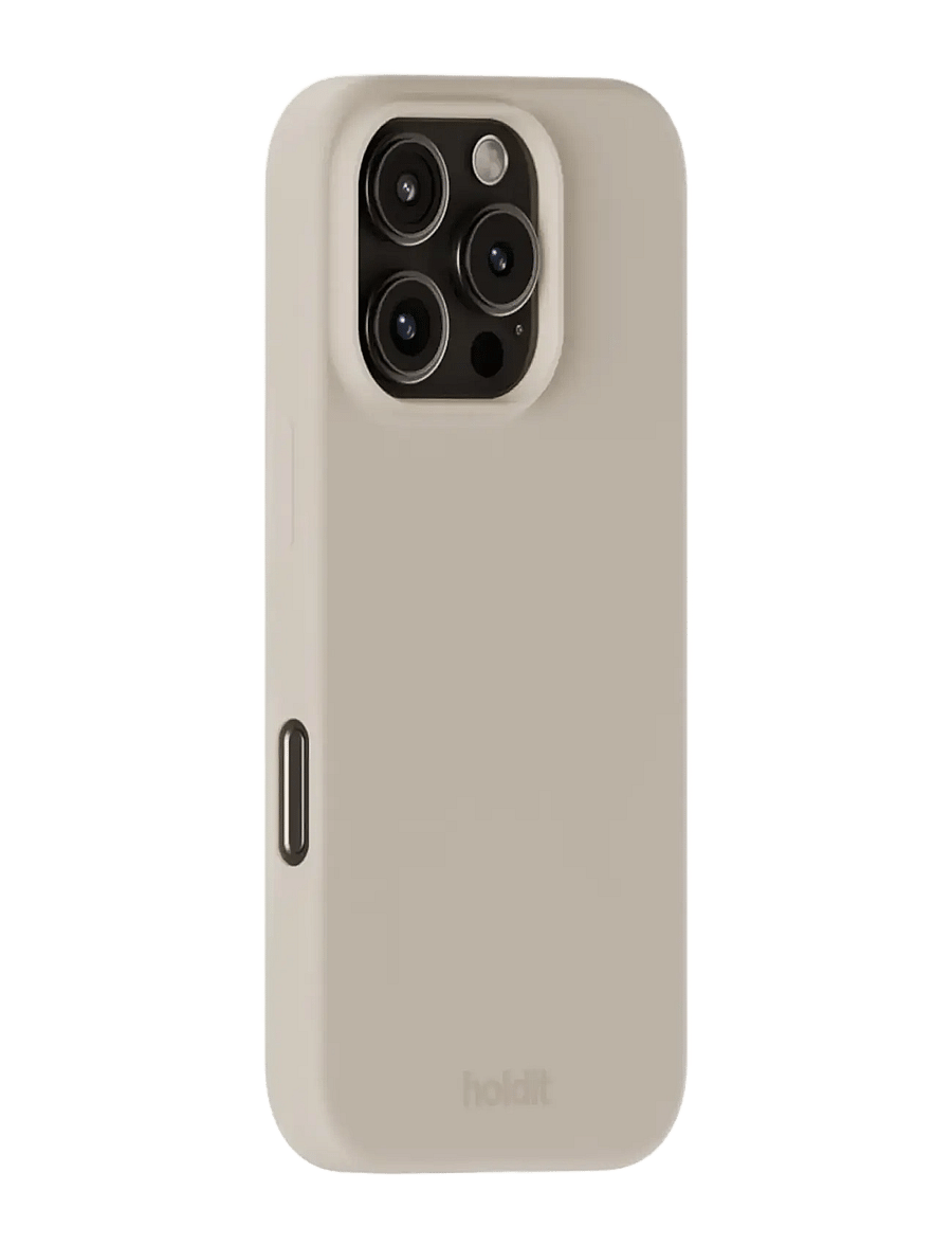 Holdit - Silicone Case iPhone 16 Pro - telefonide ümbrised - light beige - 1
