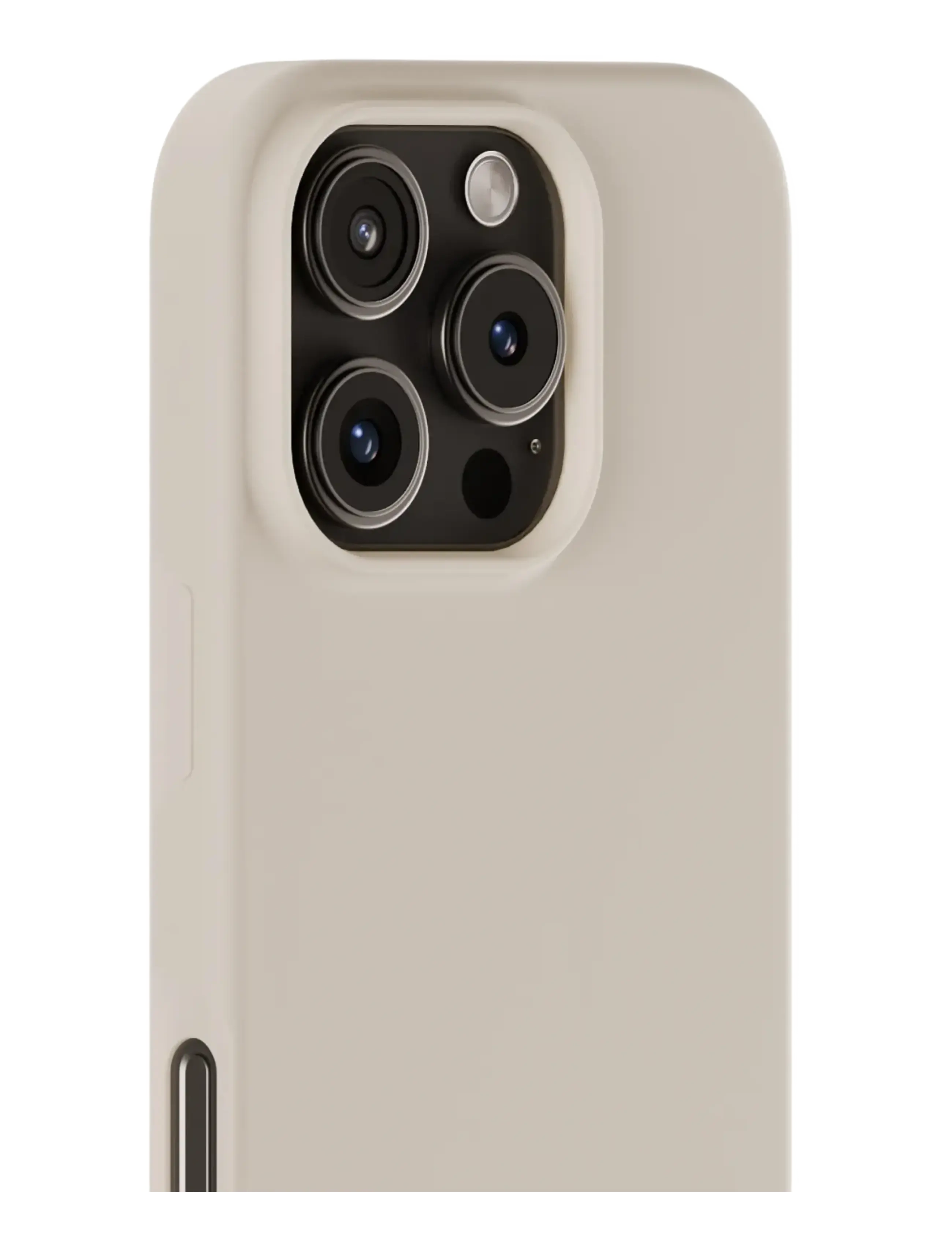 Holdit - Silicone Case iPhone 16 Pro - telefonide ümbrised - light beige - 3