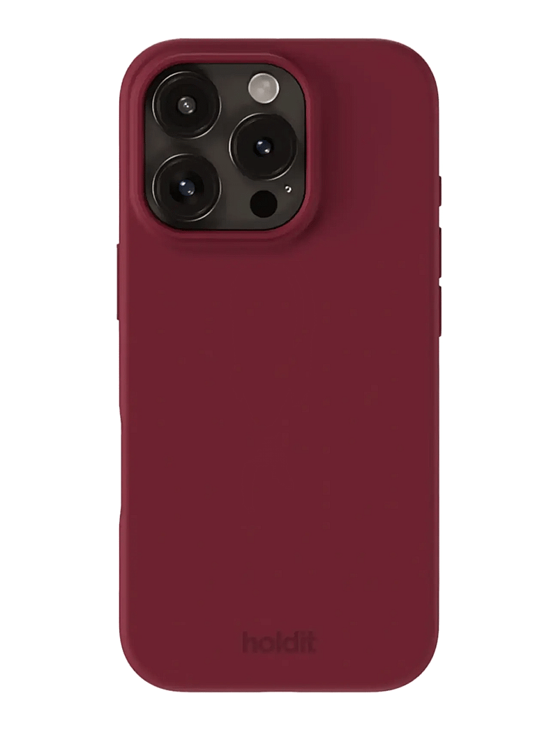 Holdit - Silicone Case Red Velvet - mobilcovers - red velvet - 0