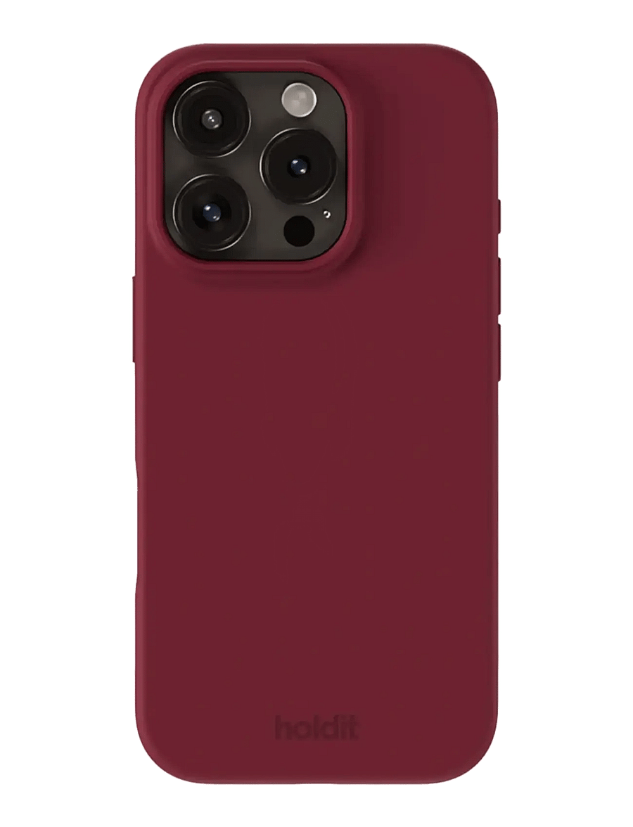 Holdit - Silicone Case Red Velvet - handyhüllen - red velvet - 0