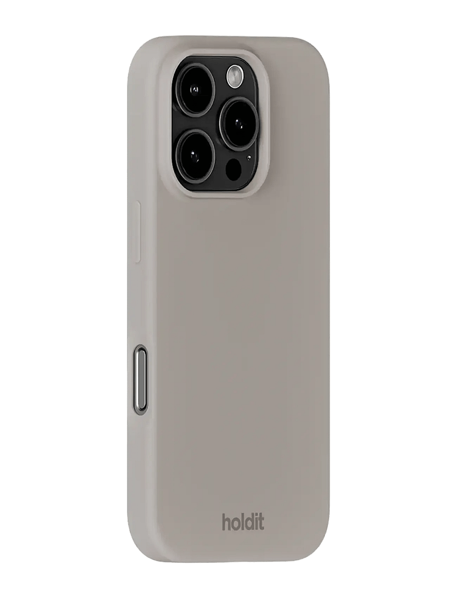 Holdit - Silicone Case iPhone 16 Pro Max - telefonide ümbrised - taupe - 1