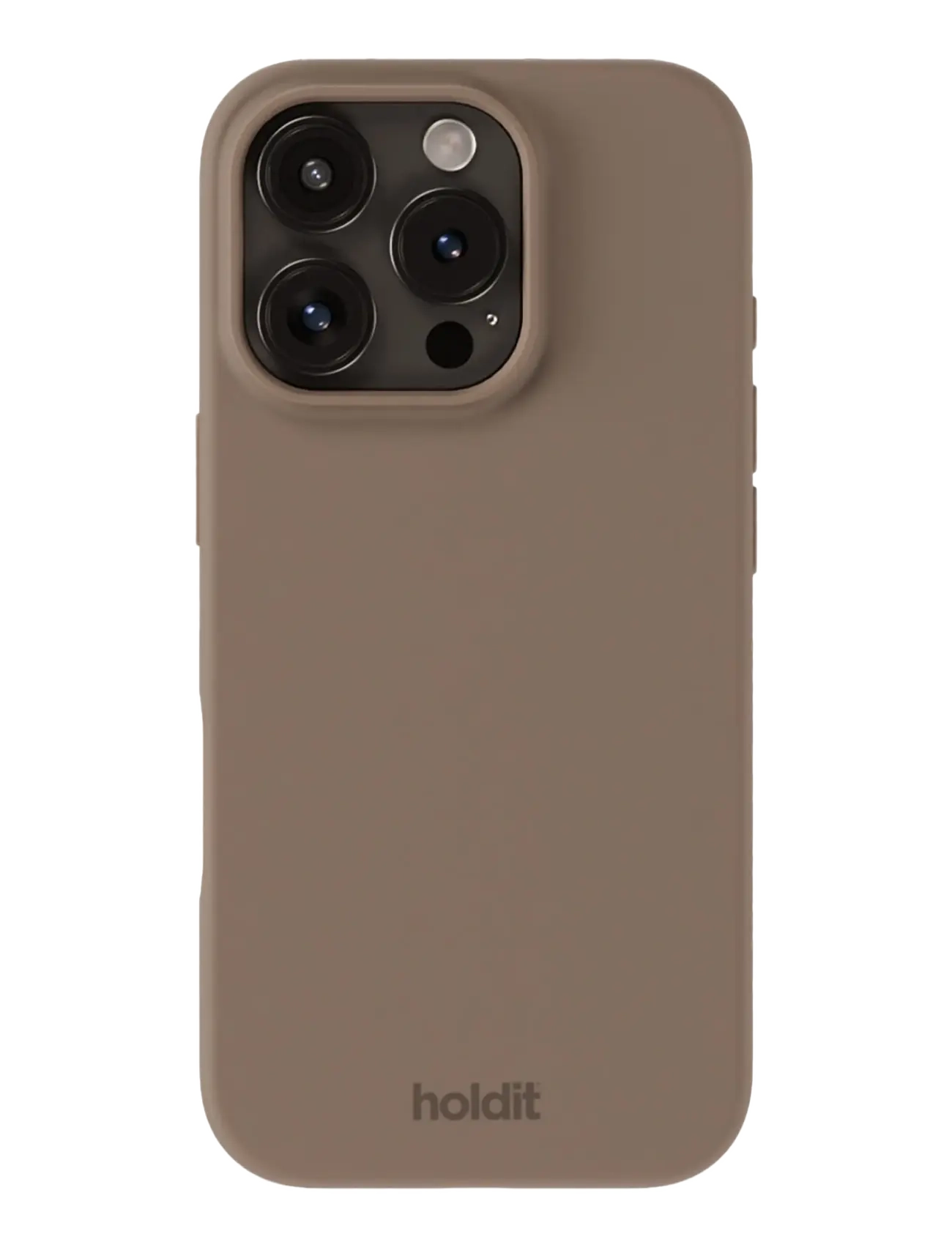 Holdit Silicone Case Mocha Brown, Mænd, Silikone Telefoncover, Brun, Str: IPHONE 16PRO MAX