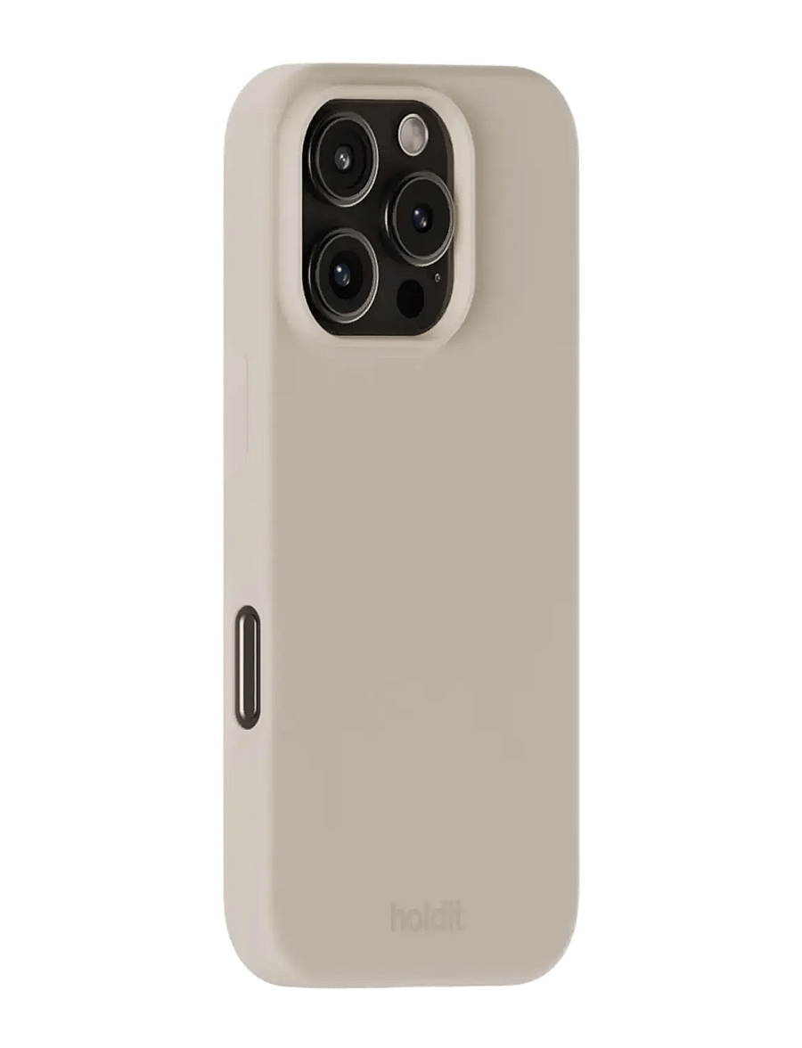Holdit - Silicone Case iPhone 16 Pro Max - telefonide ümbrised - light beige - 1