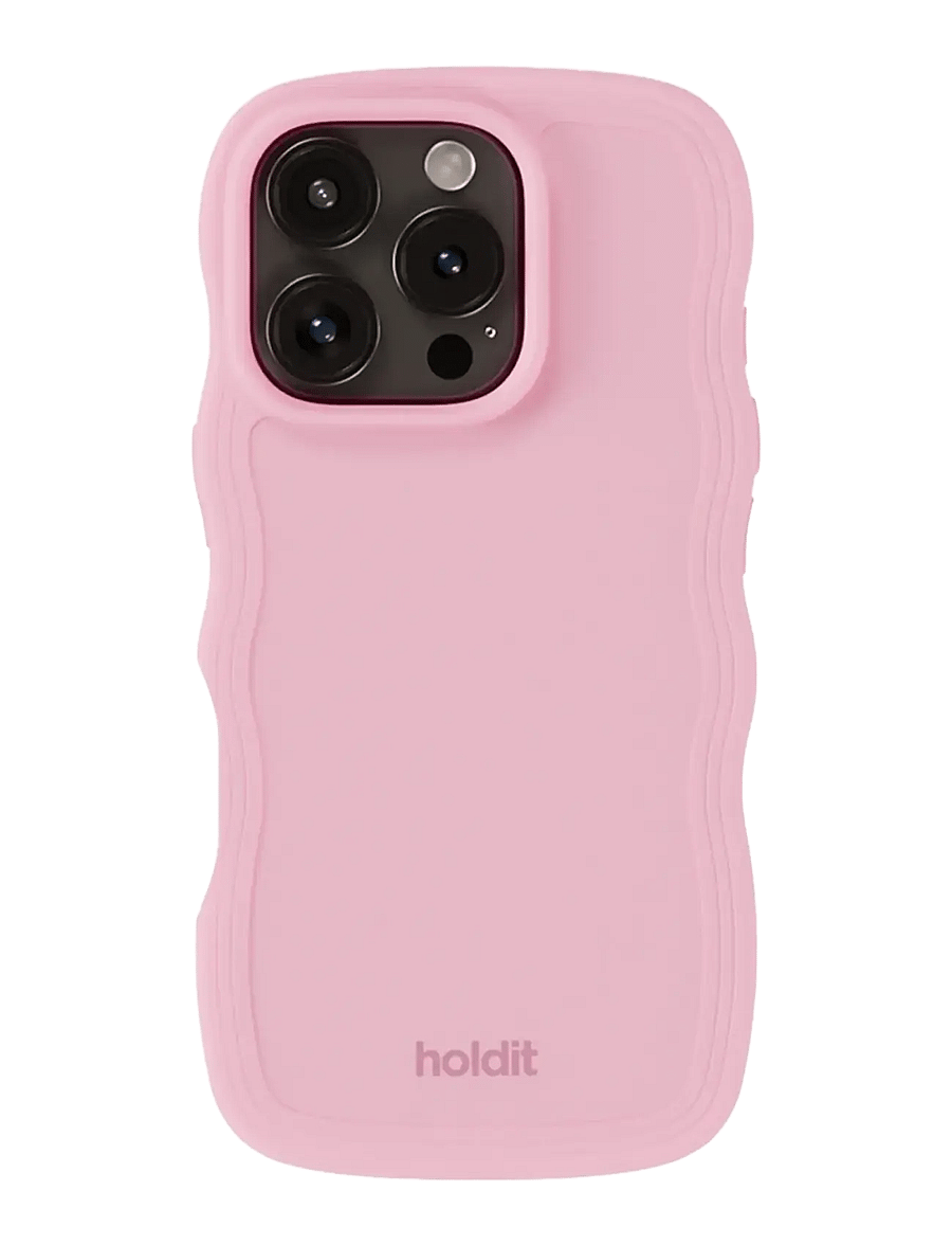 Holdit - Wavy Case iPhone 16 Pro - telefonide ümbrised - pink - 0