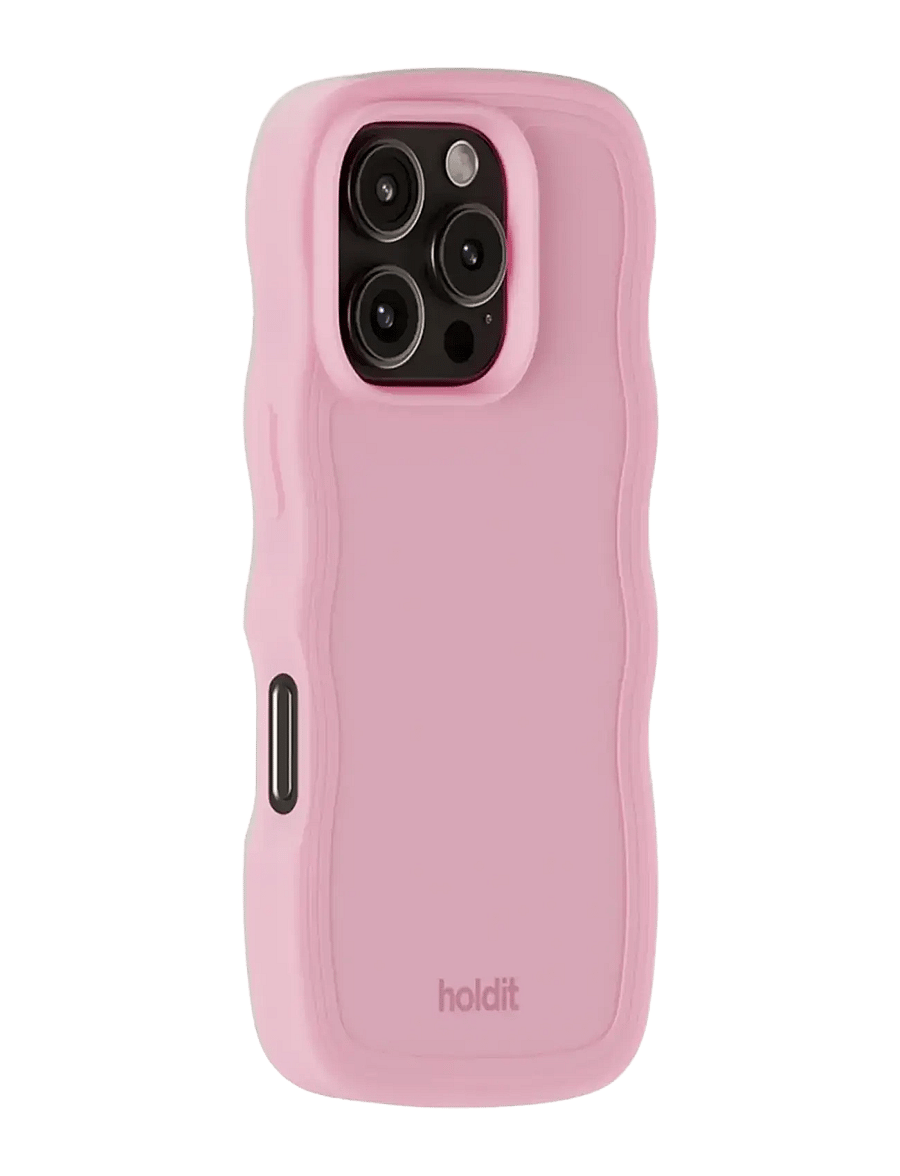 Holdit - Wavy Case iPhone 16 Pro - telefonide ümbrised - pink - 1