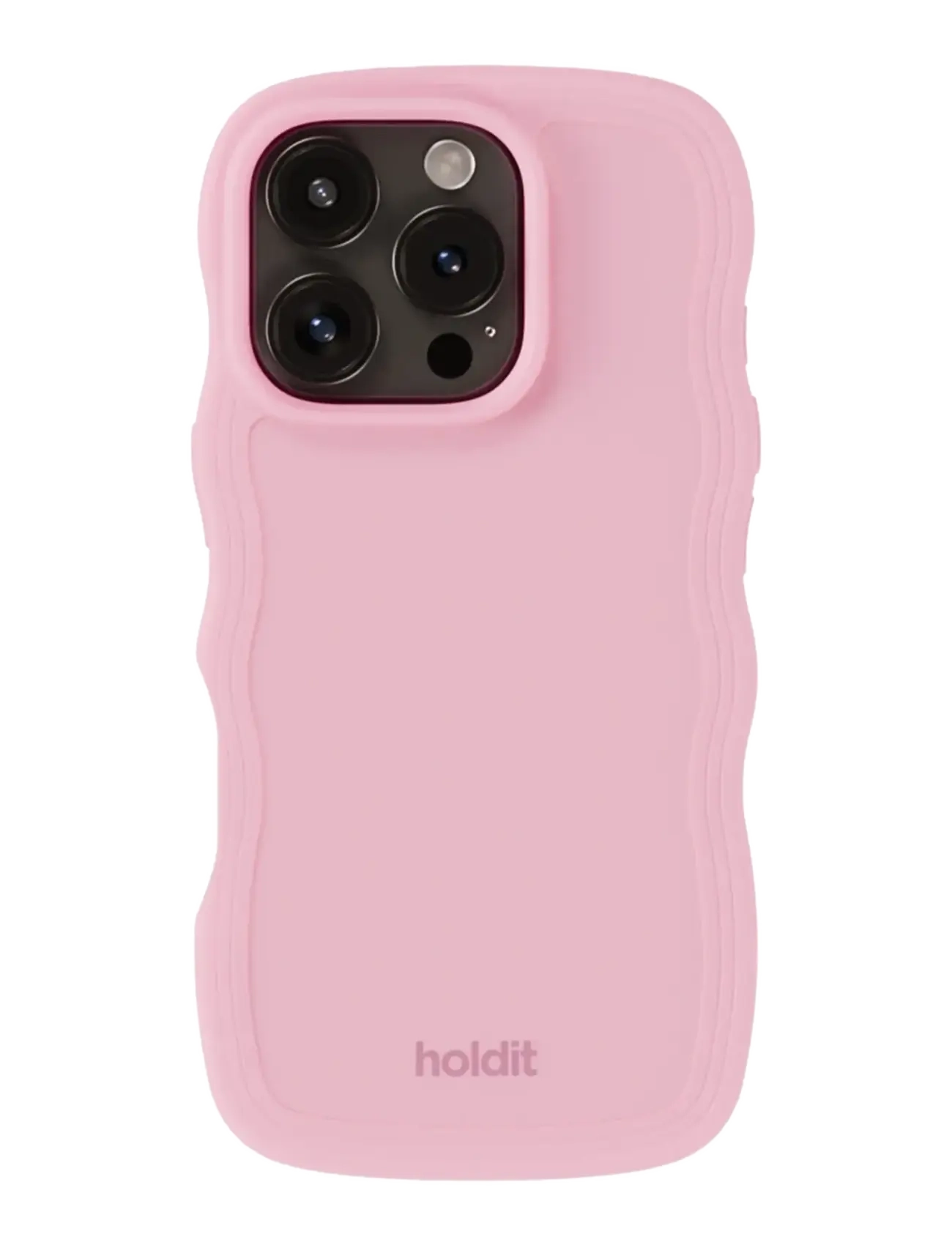 HOLDIT Wavy Case Pink Pink - IPHONE 16PRO MAX - Damen