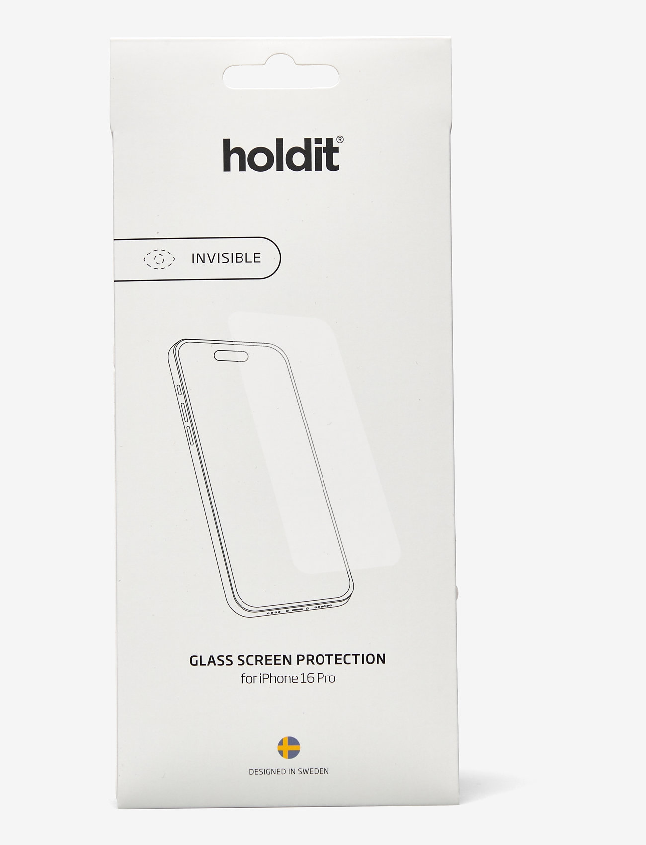 Holdit - Screen Protector iPhone16 Pro - transparent - 0