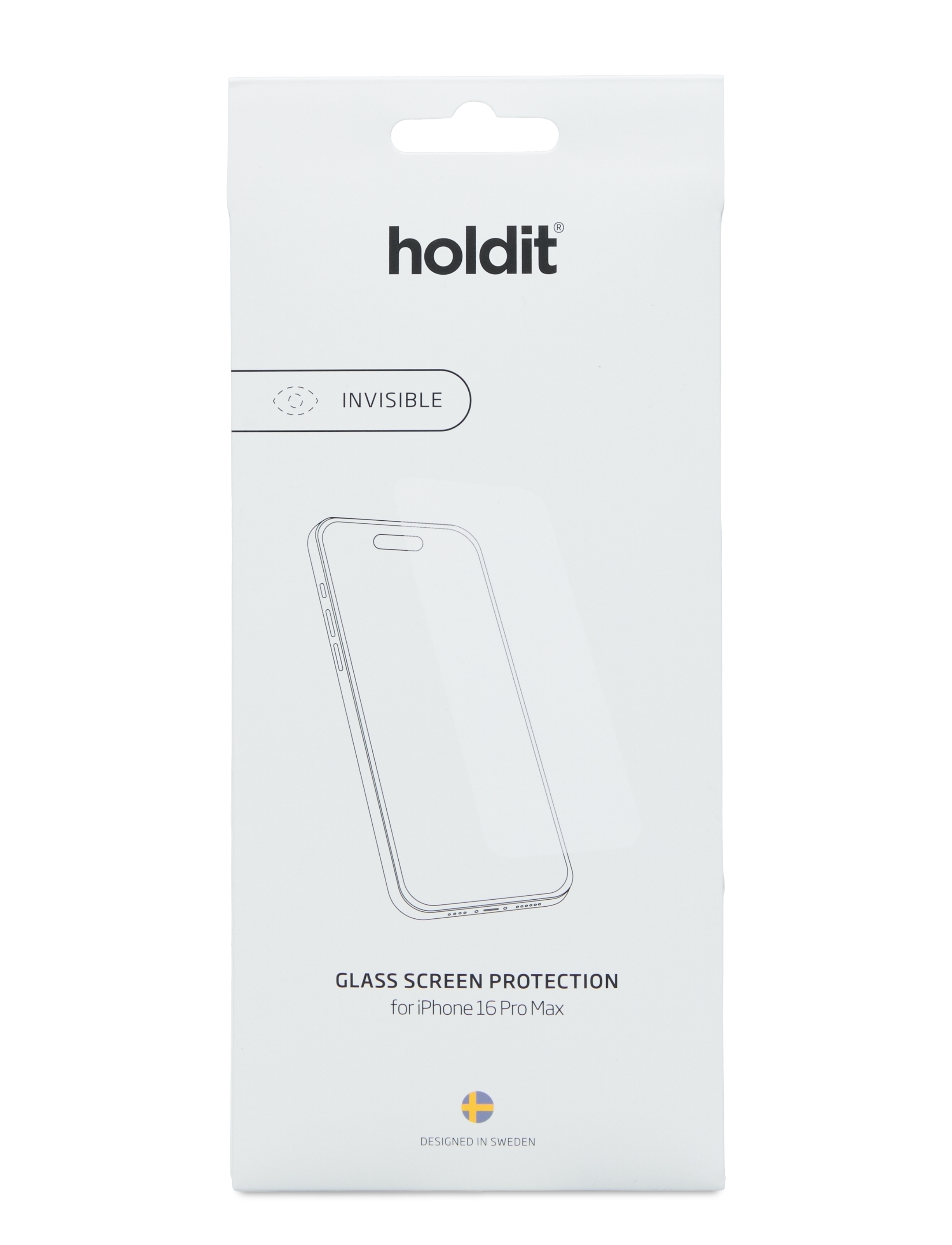 Holdit Screen Protector Trans Iphone 16 Pro Max, IPHONE 16PRO MAX, Mobile Accessories-covers, Weiß - Protectors, Frauen