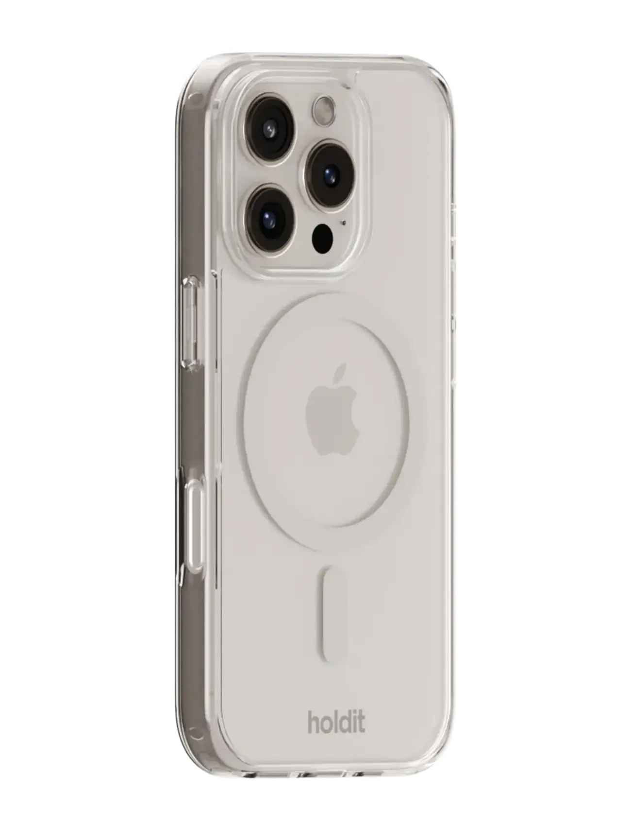 Holdit - Transparent Case Magsafe Cpt. IPH 16 Pro - telefonide ümbrised - white/transparent - 1