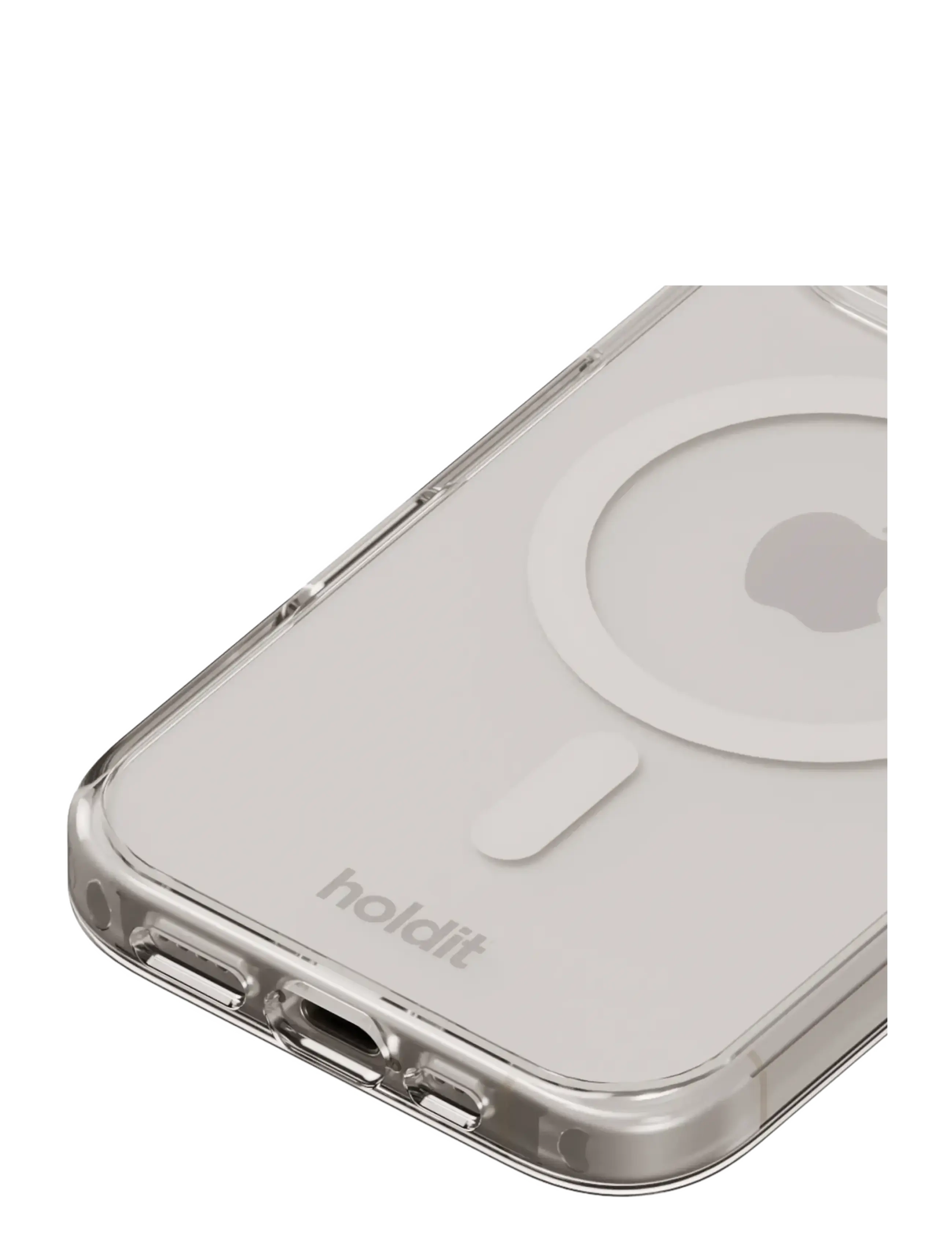 Holdit - Transparent Case Magsafe Cpt. IPH 16 Pro - telefonide ümbrised - white/transparent - 2