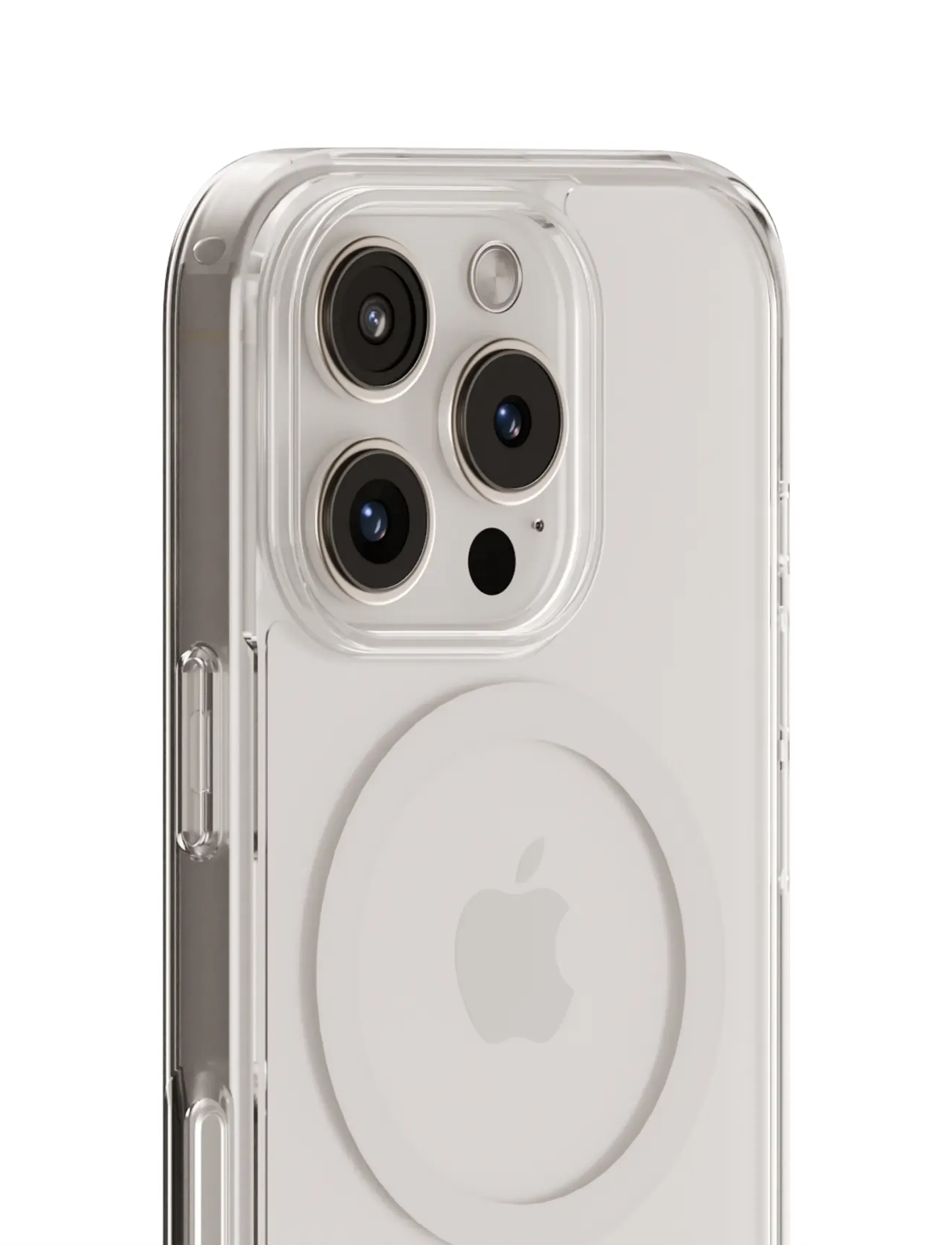 Holdit - Transparent Case Magsafe Cpt. IPH 16 Pro - telefonide ümbrised - white/transparent - 3