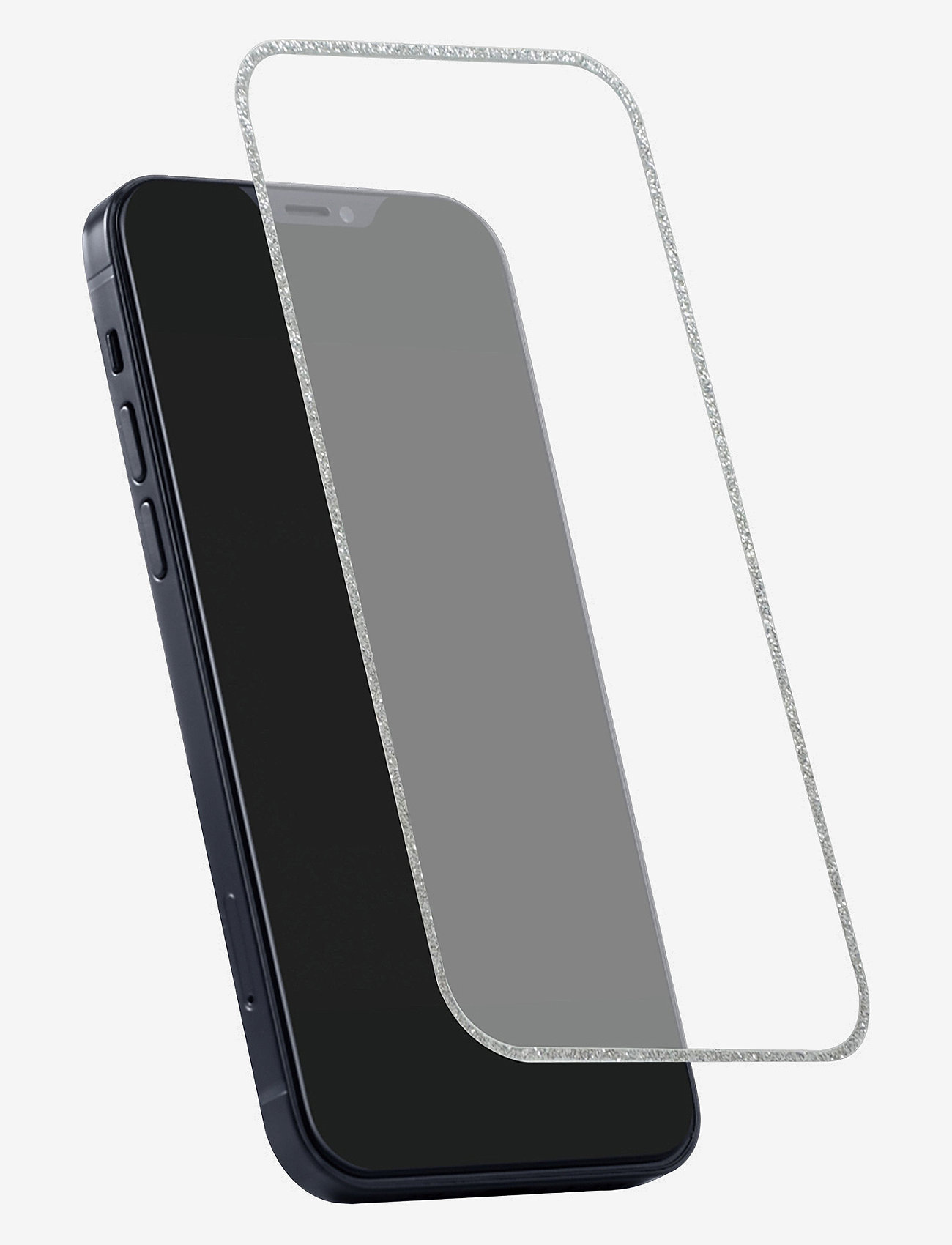 Holdit - Temp Glass Glitter Silver - ekrano apsaugos priemonės - glitter silver - 0