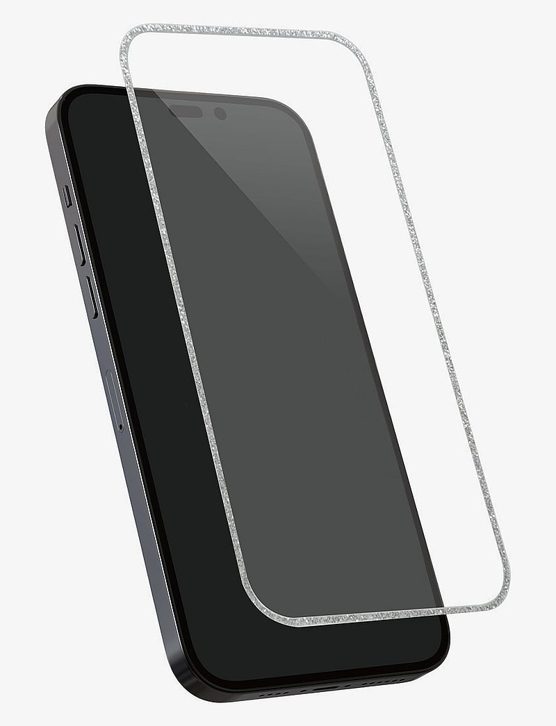 Holdit - Temp Glass Glitter Silver - skärmskydd - glitter silver - 0