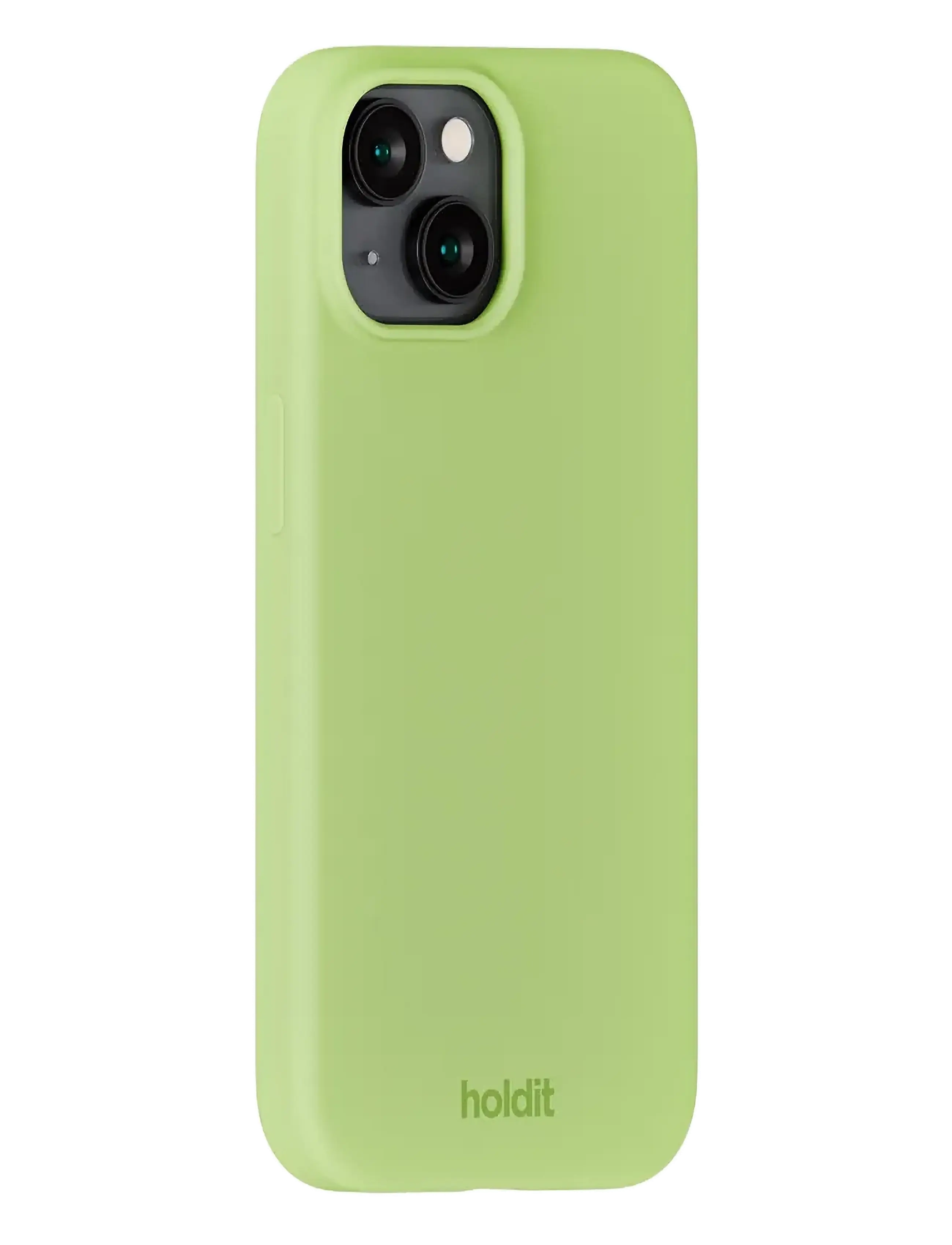 Holdit - Silicone Case iPhone 15 - laveste priser - matcha - 1
