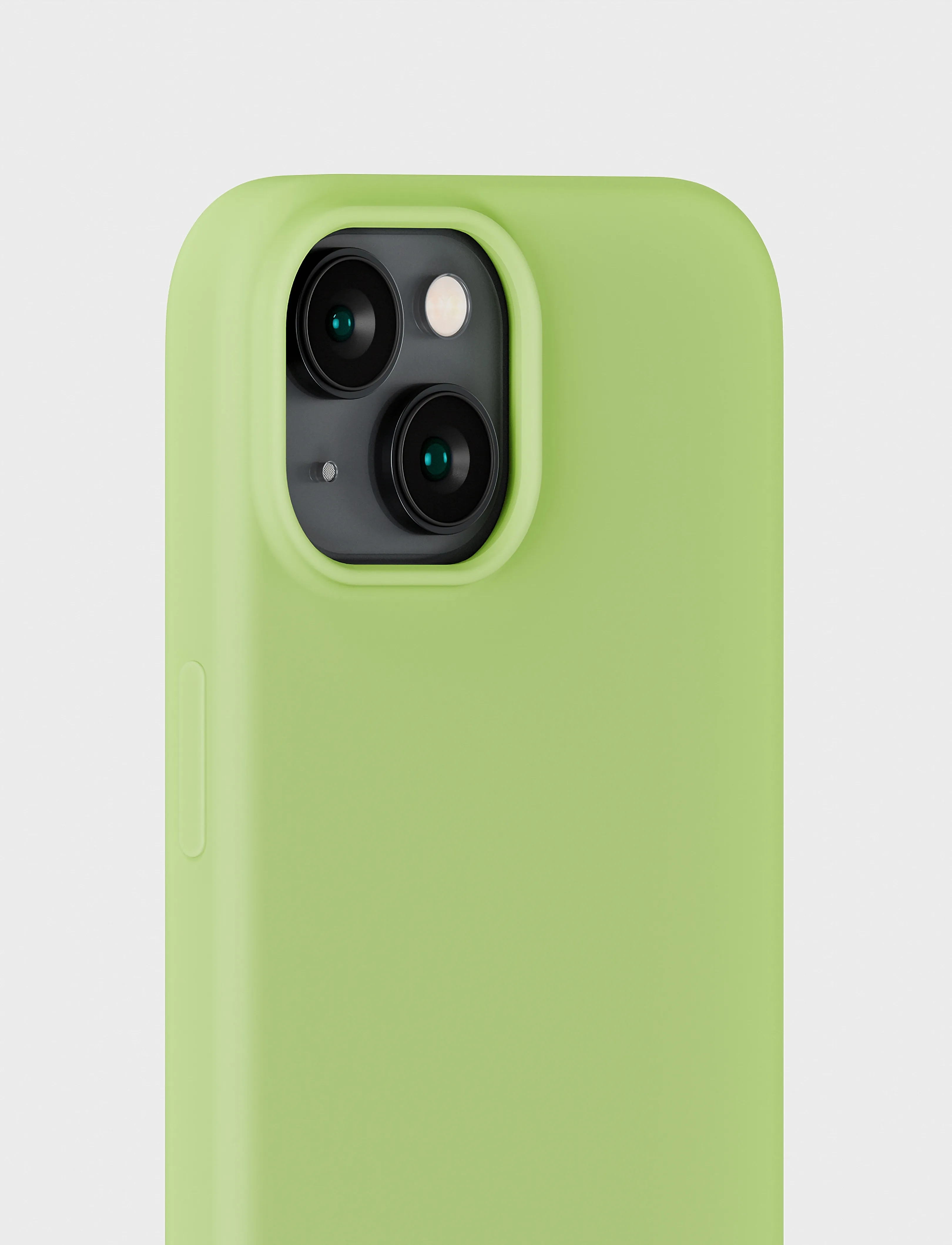 Holdit - Silicone Case iPhone 15 - laveste priser - matcha - 3