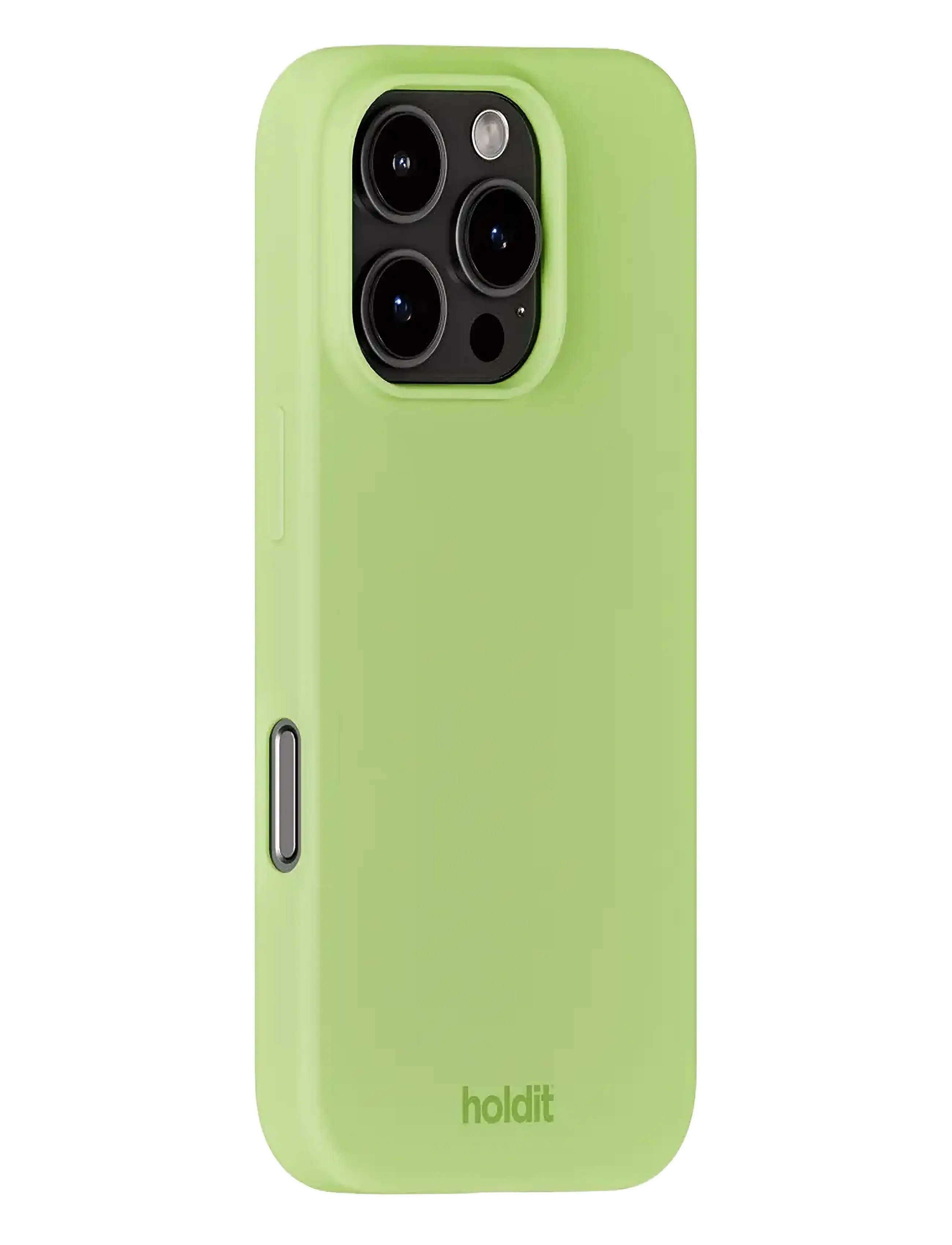 Holdit - Silicone Case iPhone 16 Pro - laveste priser - matcha - 2