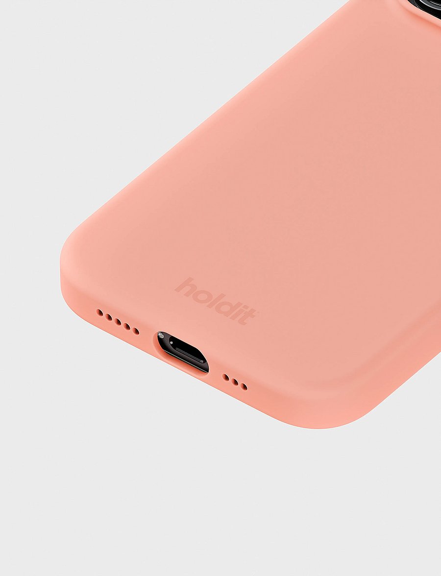 Holdit - Silicone Case iPhone 15 Pro Max - telefonide ümbrised - pink grape - 0