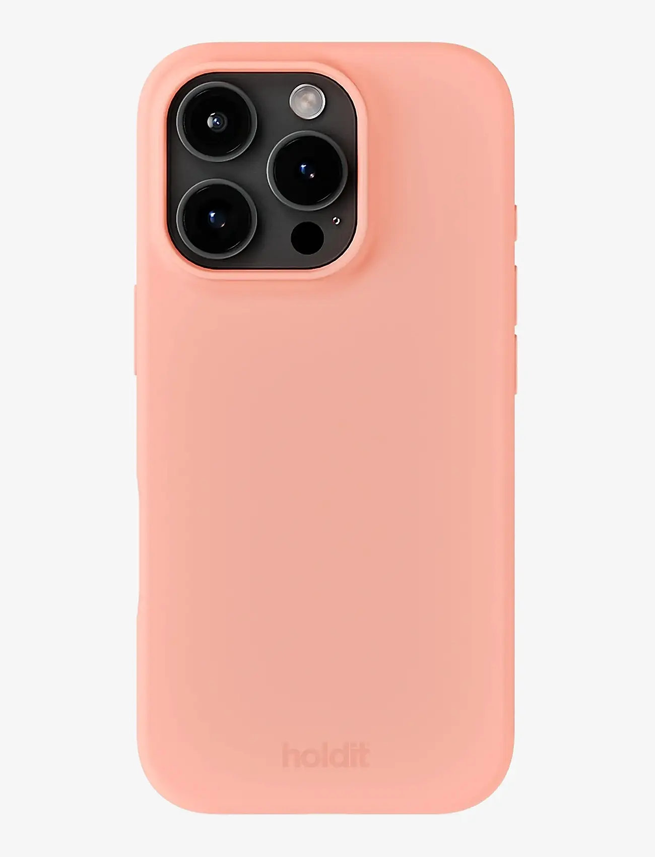 Holdit - Silicone Case iPhone 16 Pro Max - mobilskal - pink grape - 0