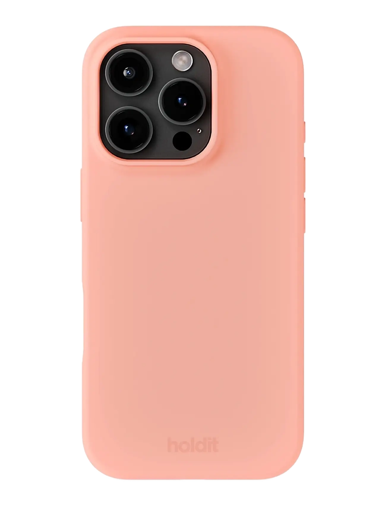 Holdit Silicone Case iPhone 16 Pro Max - Mobiltilbehør - PINK GRAPE / pink/rose