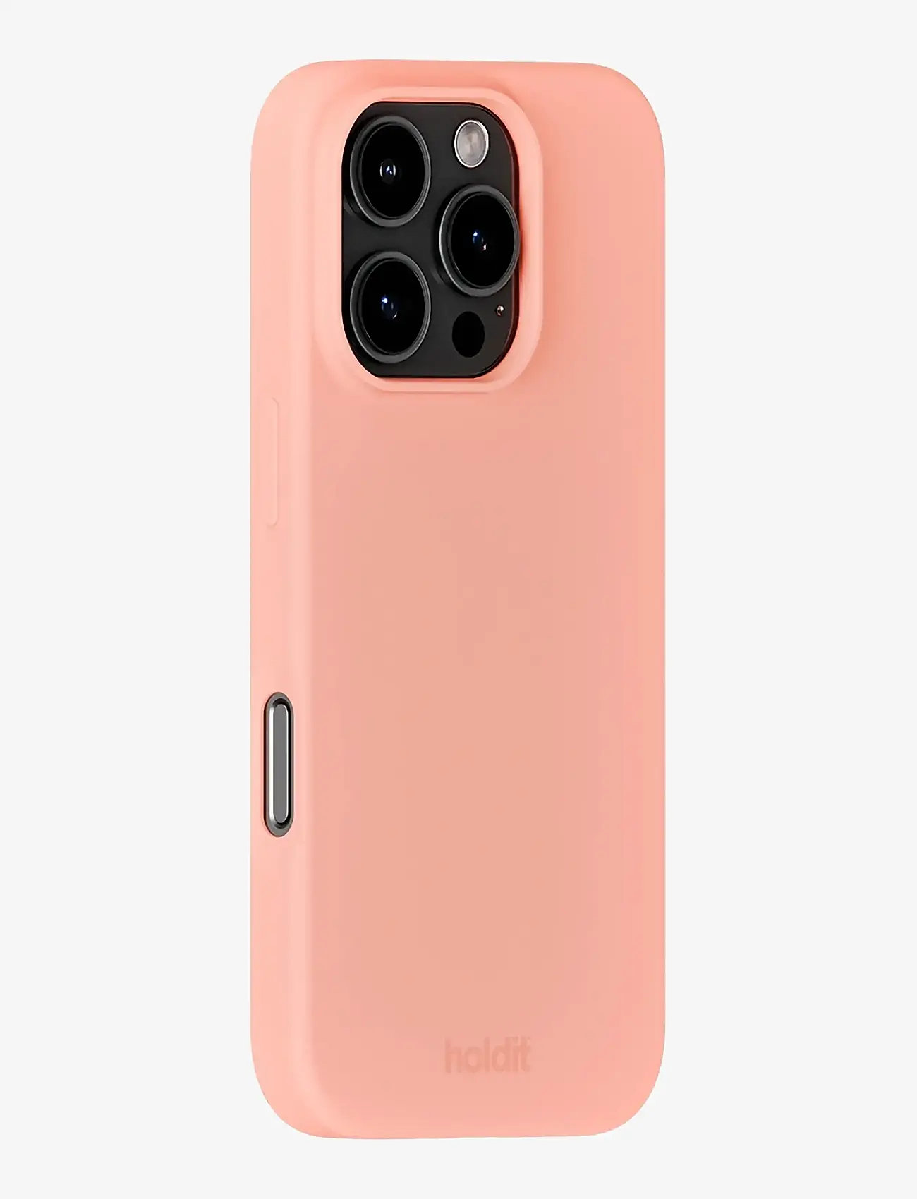 Holdit - Silicone Case iPhone 16 Pro Max - mobilskal - pink grape - 1