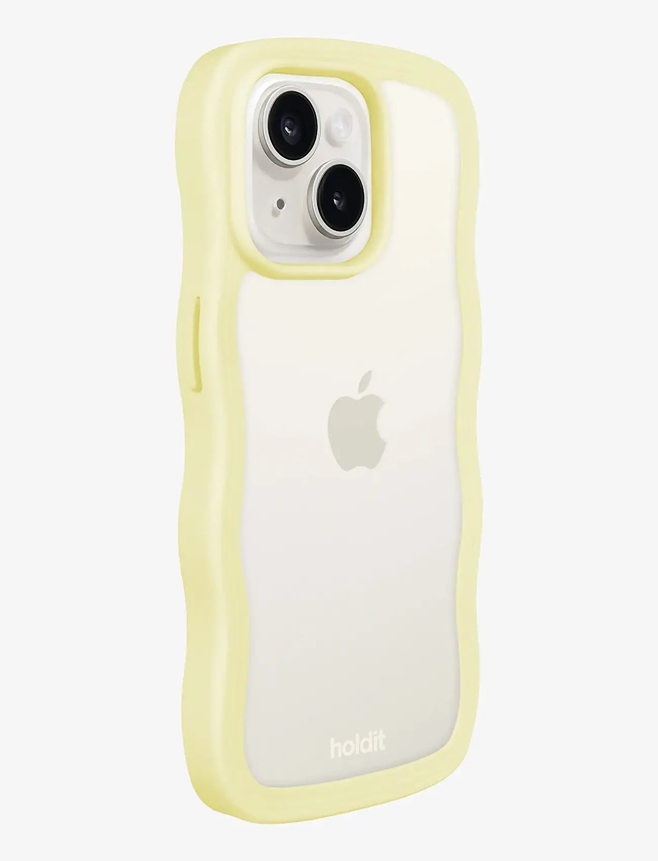 Holdit - Wavy Case iPhone Lemonade/Transparent - laveste priser - lemonade/transparent - 2