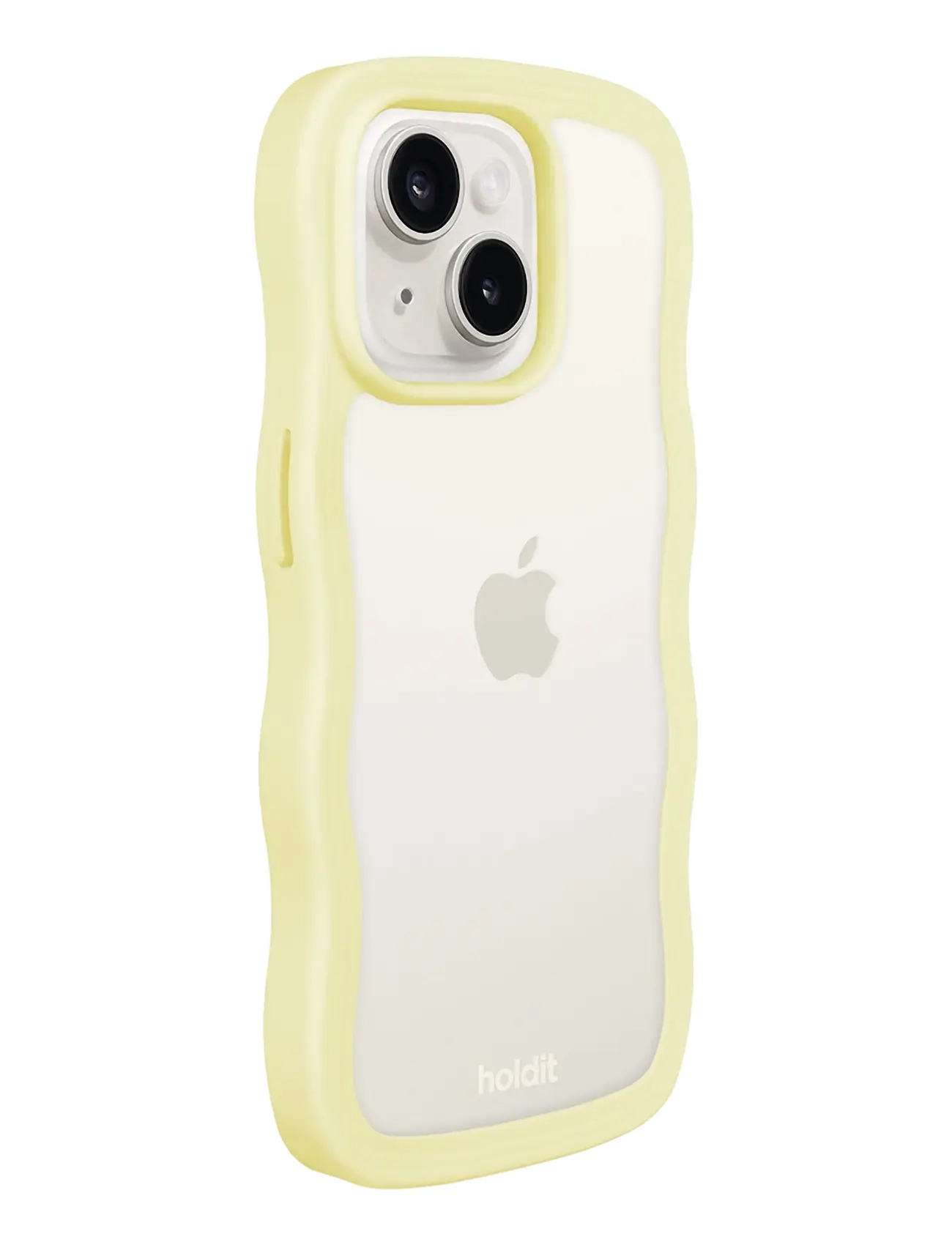 Holdit - Wavy Case iPhone Lemonade/Transparent - laveste priser - lemonade/transparent - 2