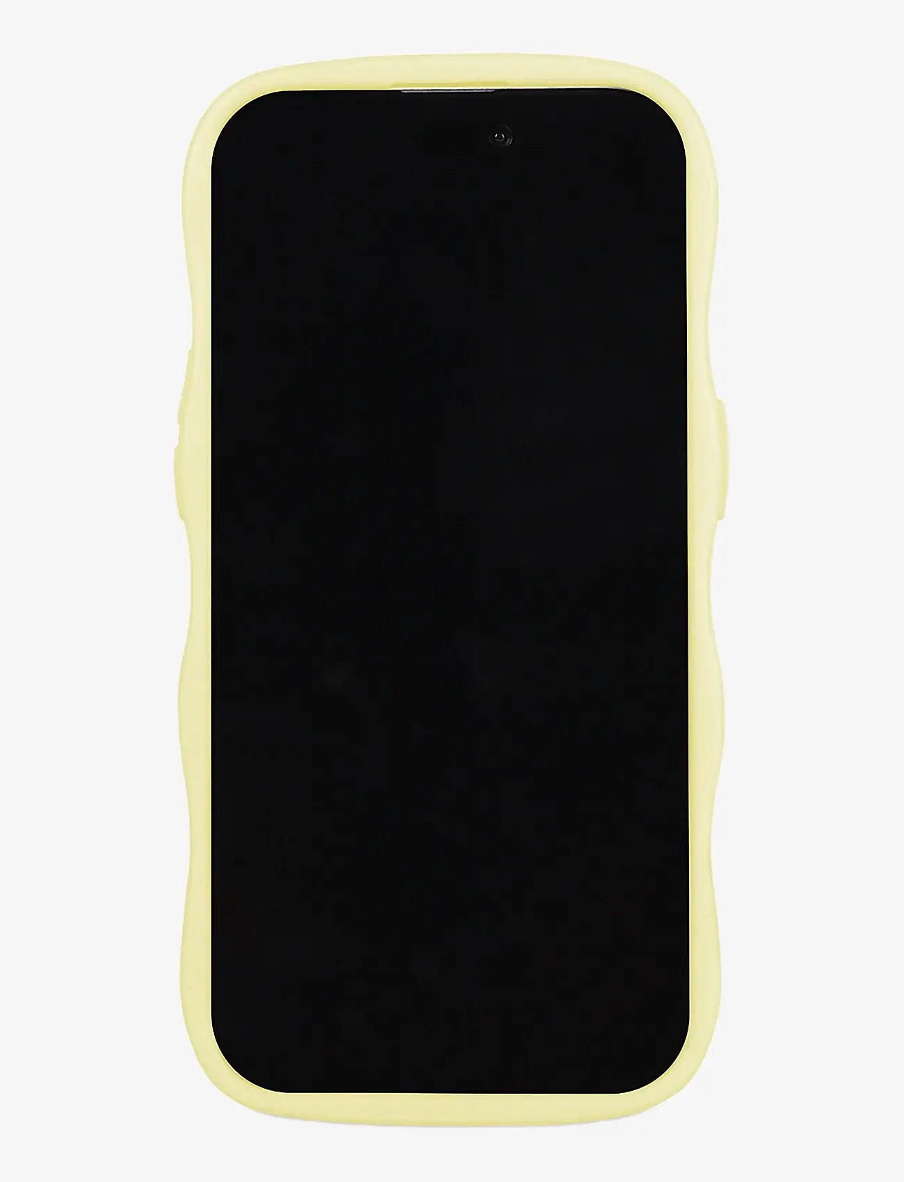 Holdit - Wavy Case iPhone Lemonade/Transparent - laveste priser - lemonade/transparent - 3