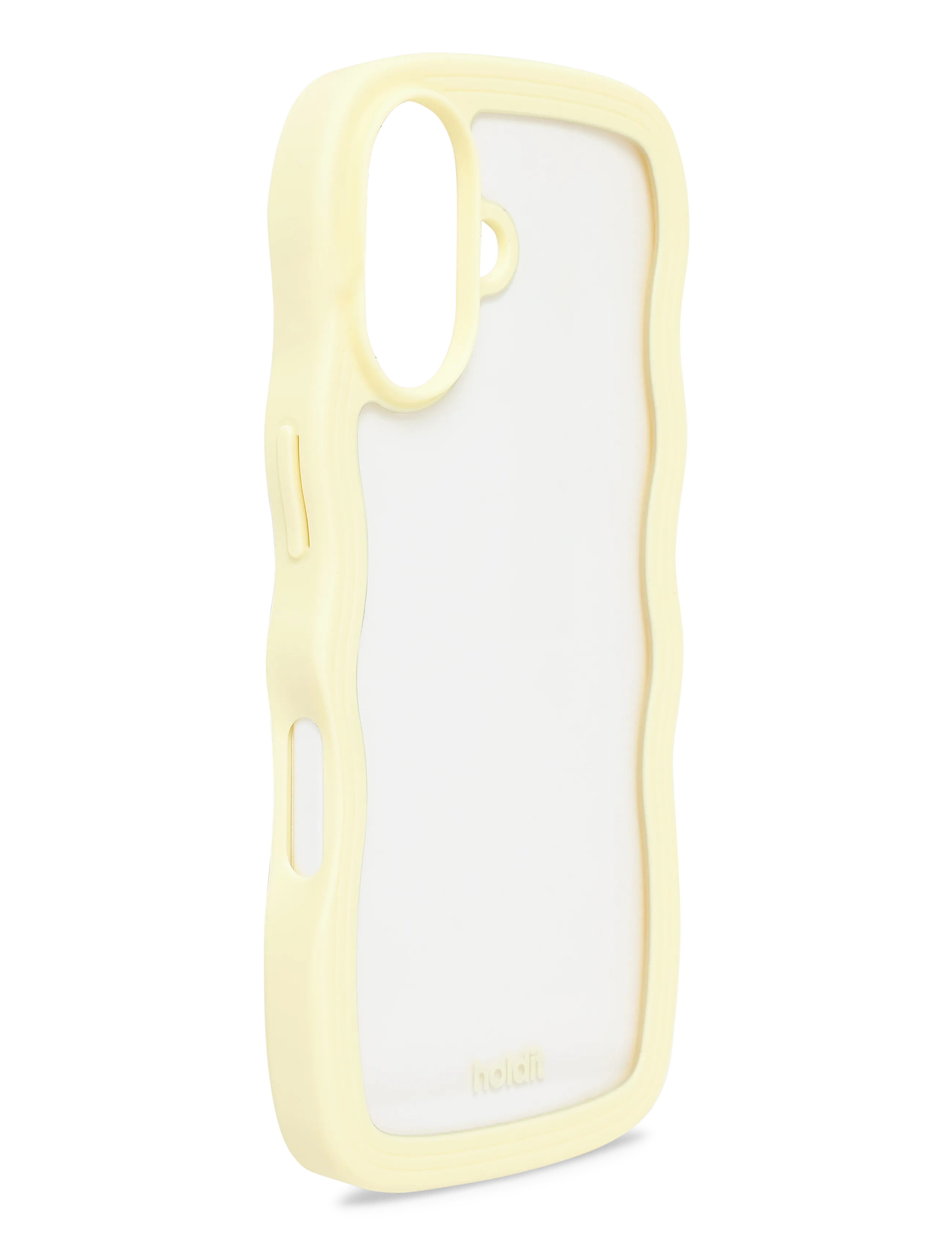 Holdit - Wavy Case iPhone Lemonade/Transparent - die niedrigsten preise - lemonade/transparent - 2