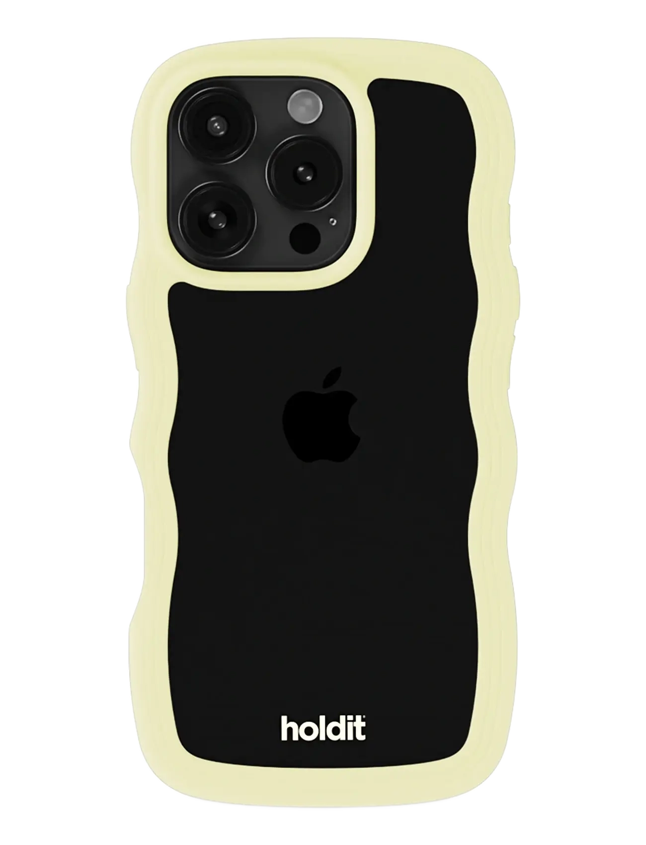 Holdit - Wavy Case iPhone Lemonade/Transparent - madalaimad hinnad - lemonade/transparent - 1