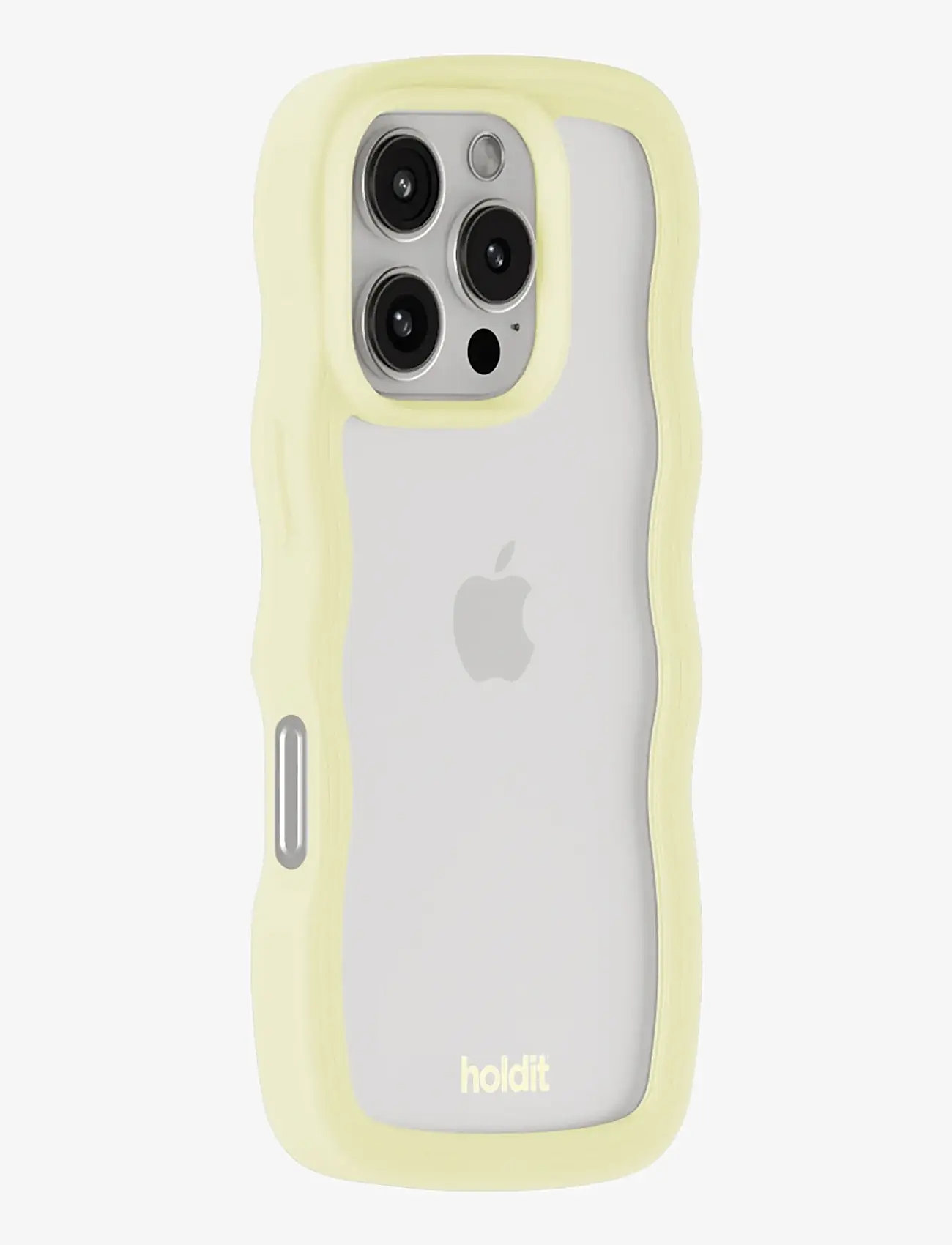 Holdit - Wavy Case iPhone Lemonade/Transparent - laveste priser - lemonade/transparent - 2