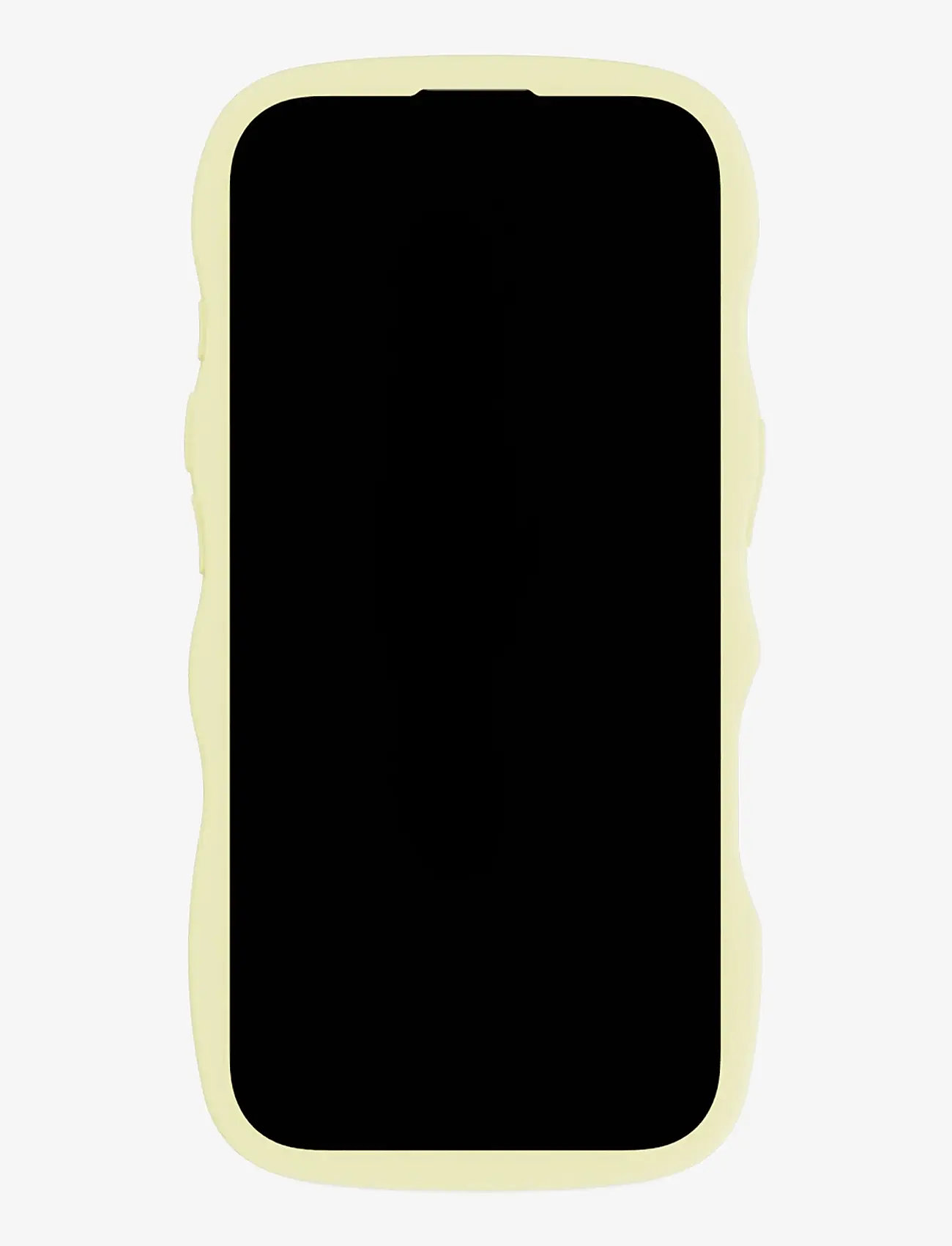 Holdit - Wavy Case iPhone Lemonade/Transparent - laveste priser - lemonade/transparent - 3