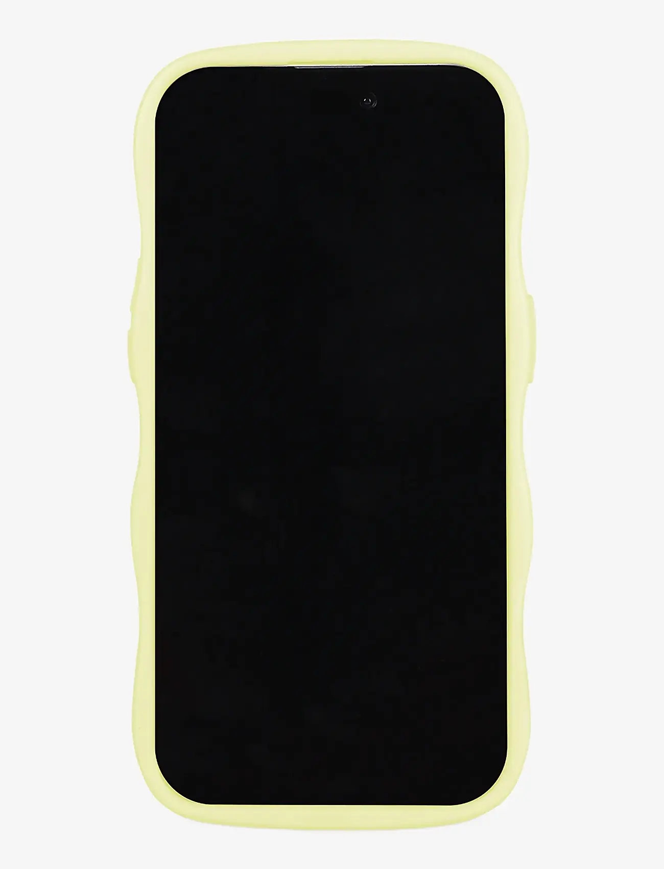 Holdit - Wavy Case iPhone Lemonade/Transparent - laveste priser - lemonade/transparent - 2