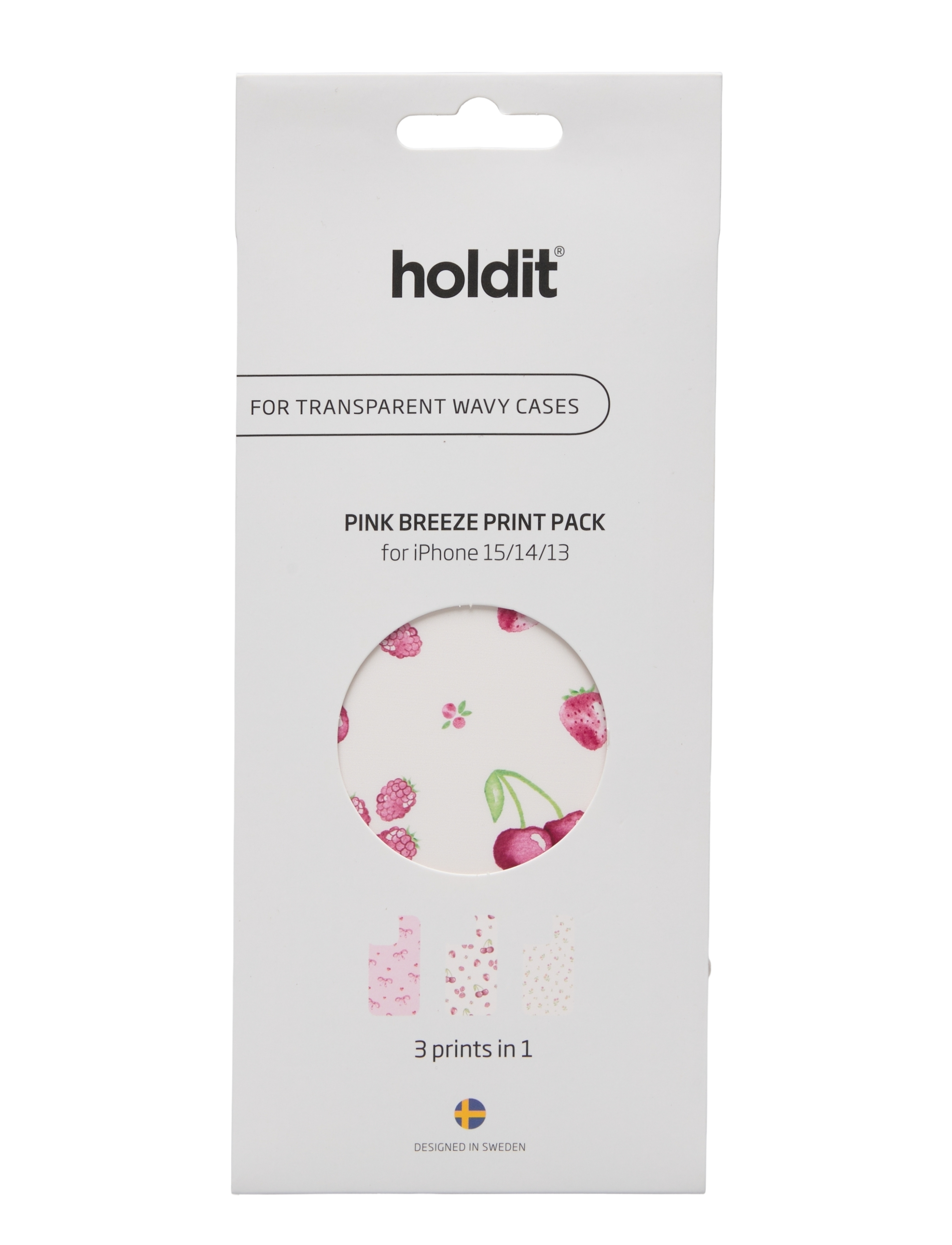 Holdit Print Pack Pink Breeze - Mobiltilbehør - PINK BREEZE / pink/rose