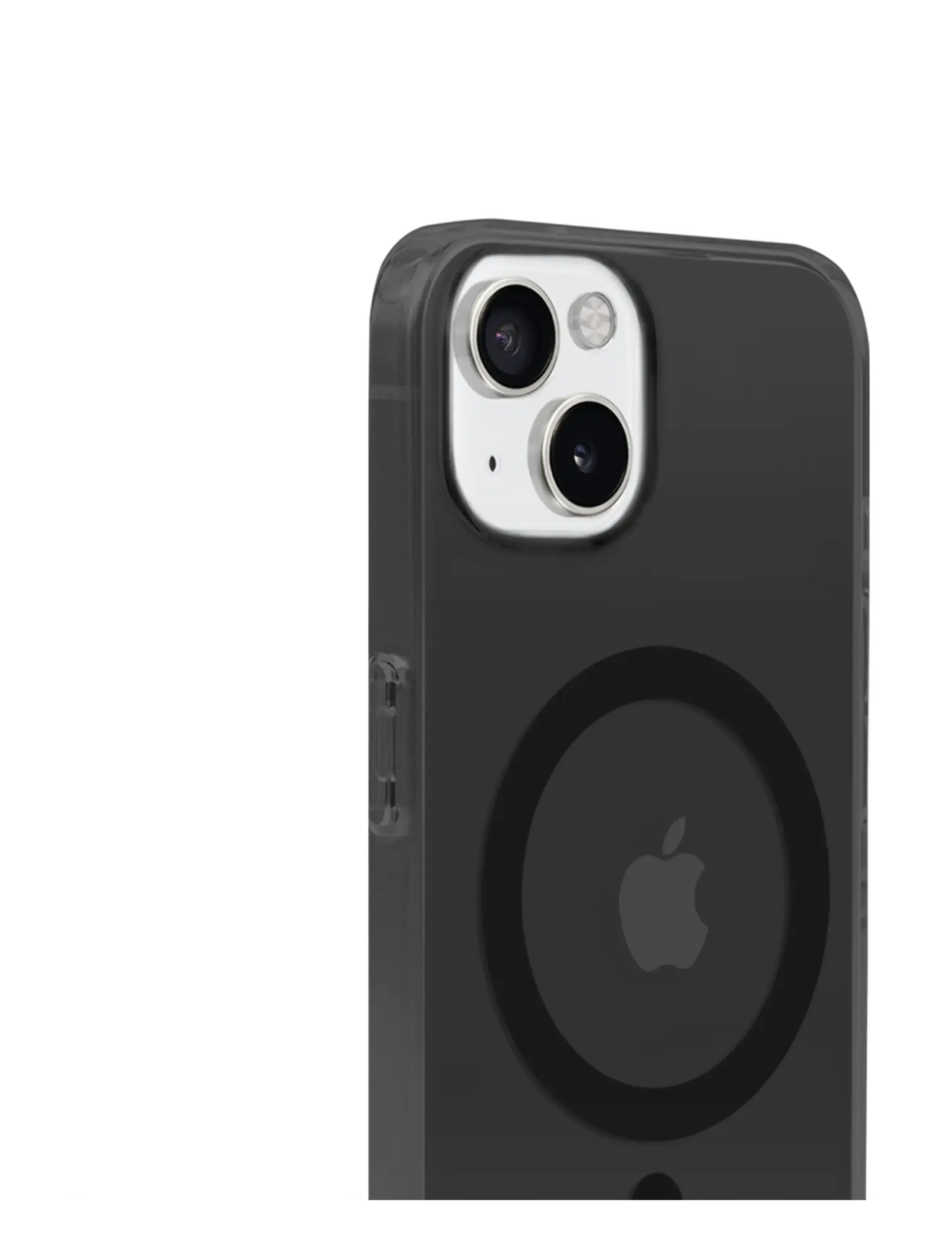 Holdit - Transparent Case Magsafe Cpt. IPH 15/14/13 - telefonide ümbrised - black - 2