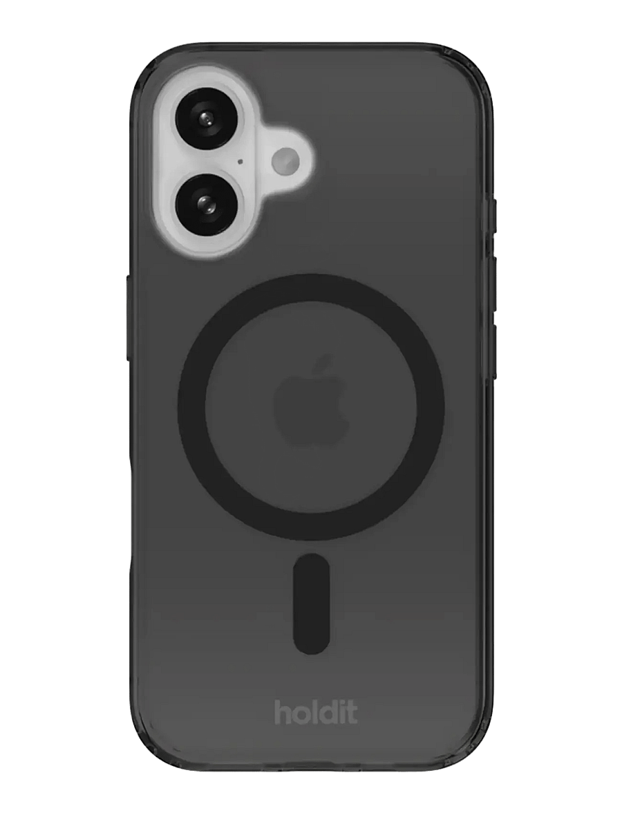Holdit - Transparent Case Magsafe Cpt. IPH 16 - telefonide ümbrised - black - 0