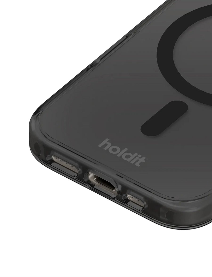 Holdit - Transparent Case Magsafe Cpt. IPH 16 Pro - telefonide ümbrised - black - 3