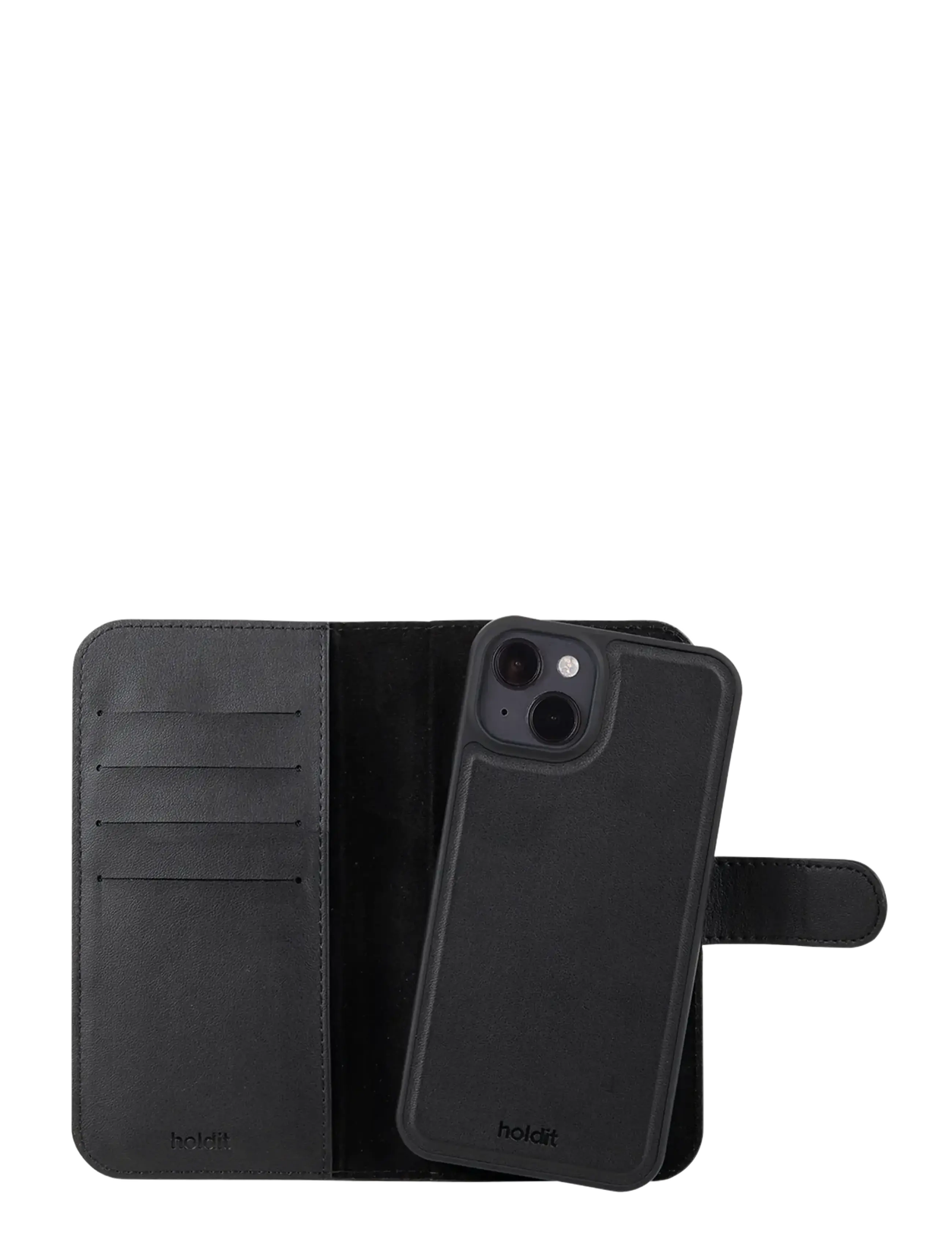 Holdit - Wallet Case MagSafe Plus iPhone 14/13 - telefonide ümbrised - black - 1