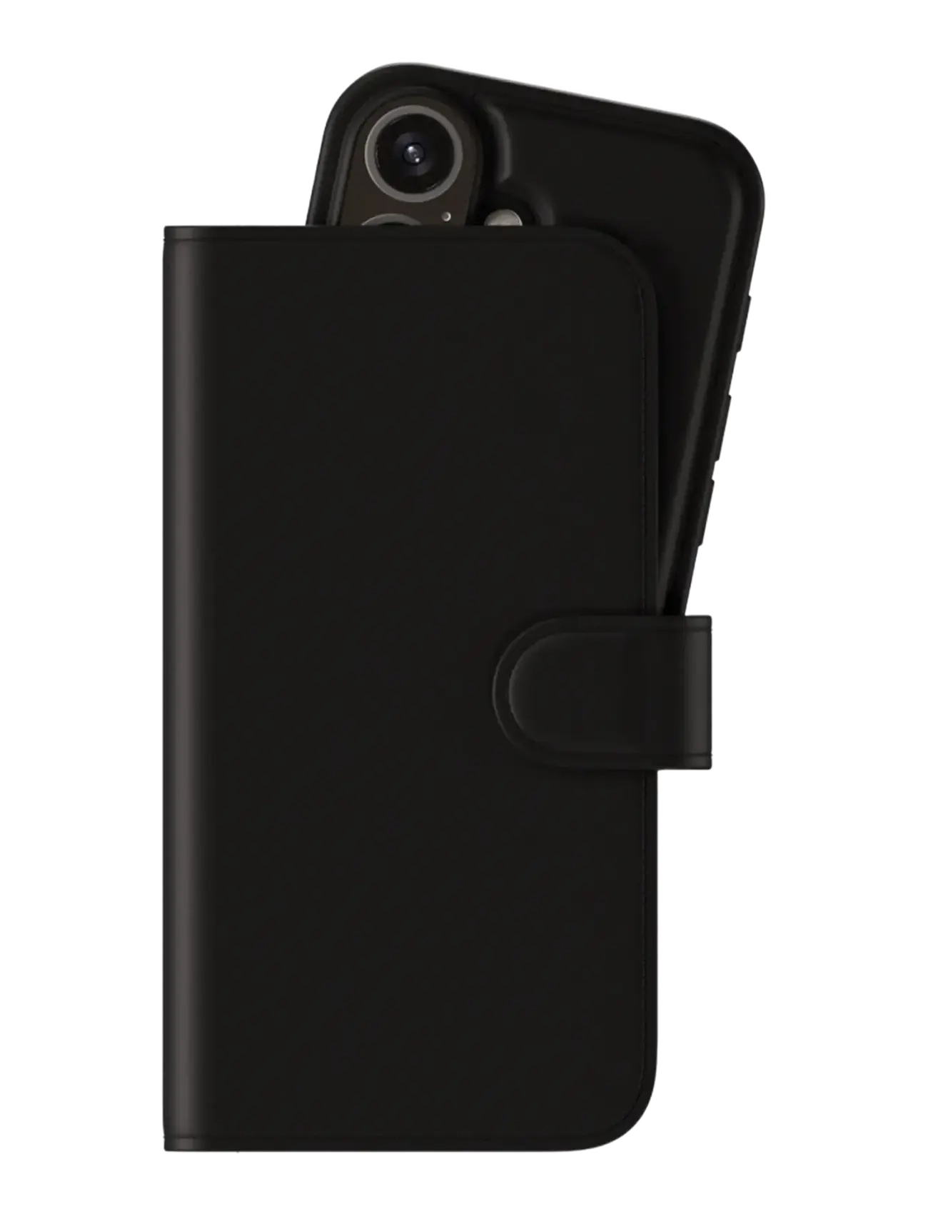 Holdit Wallet Case MagSafe Plus iPhone 16 - Põhirõivad - BLACK / black