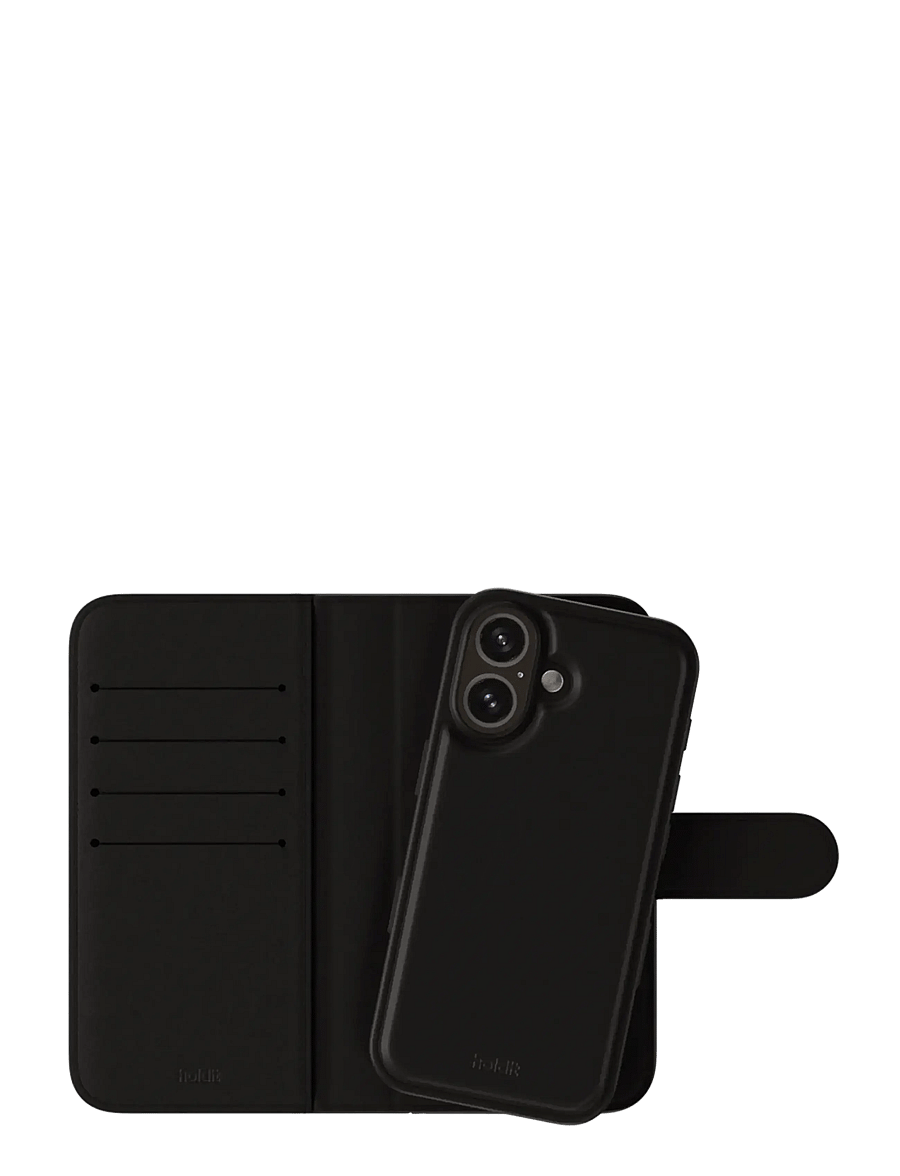 Holdit - Wallet Case MagSafe Plus iPhone 16 - telefonide ümbrised - black - 1