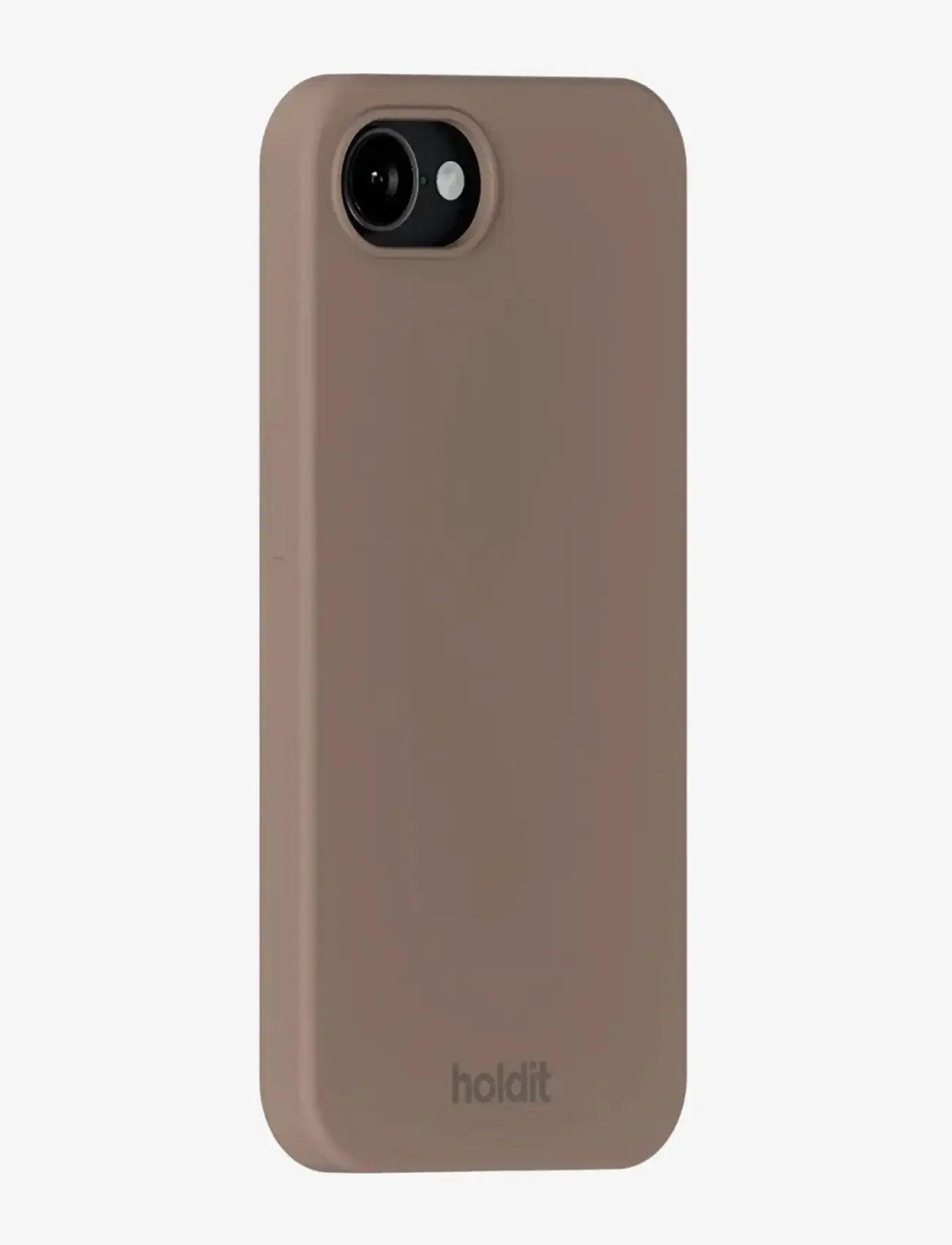 Holdit - Silicone Case iPhone 16e - handycover - mocha brown - 1