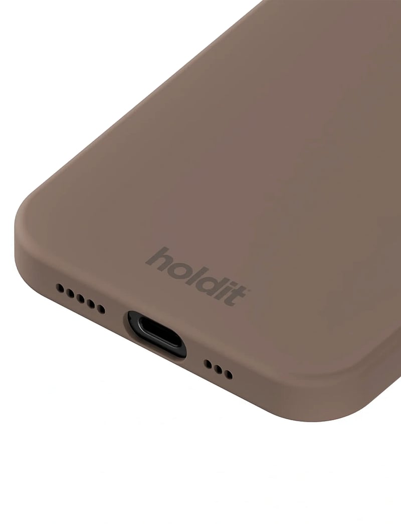 Holdit - Silicone Case iPhone 16e - handycover - mocha brown - 3