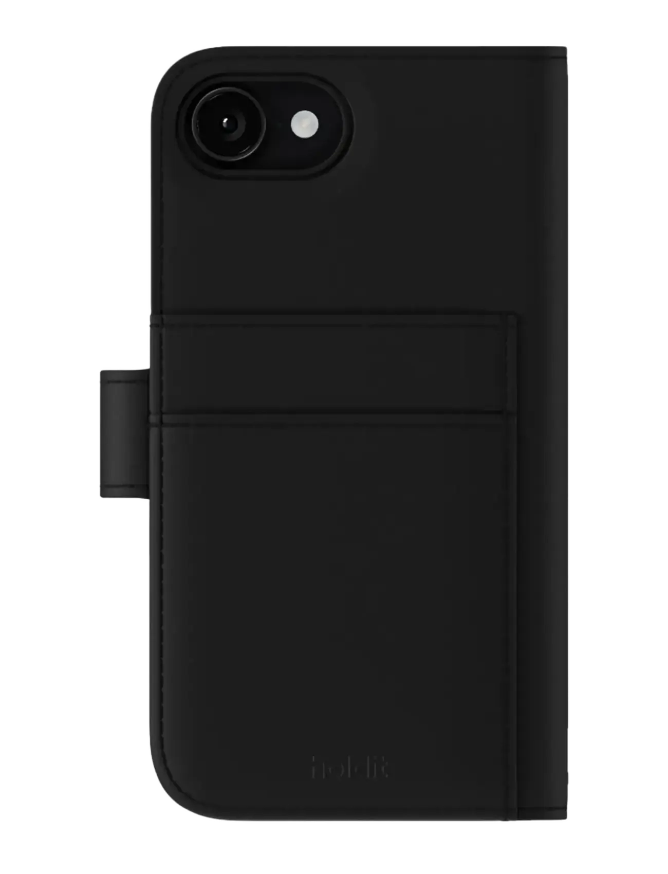 Holdit - Wallet Case MagSafe Plus iPhone 17e/16e - telefonide ümbrised - black - 2